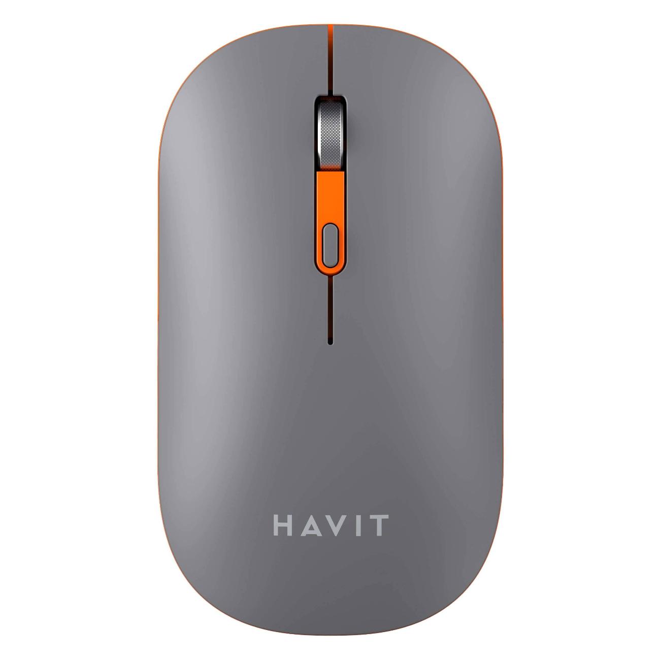 Мышь беспроводная Havit MS60WB серый