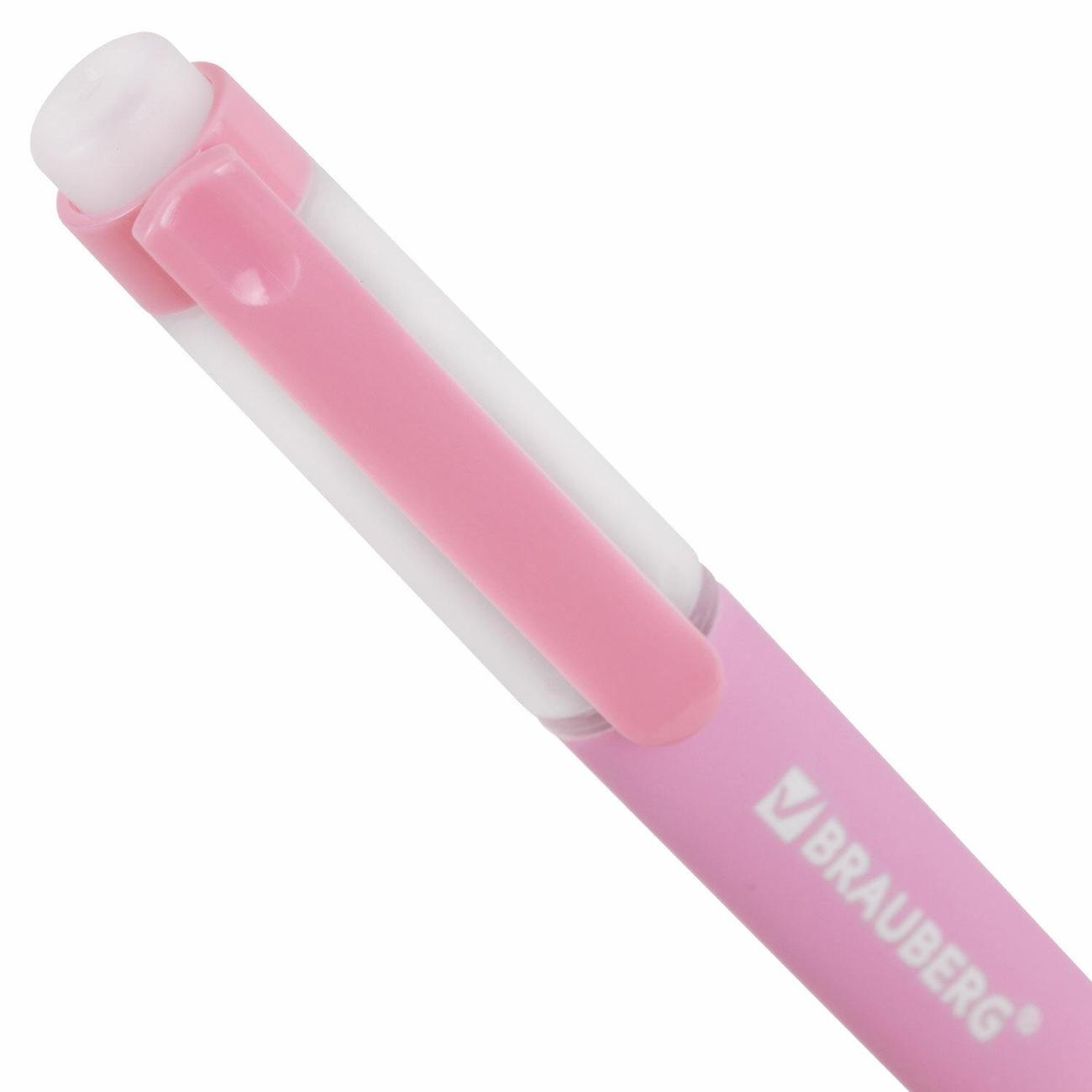 Текстовыделитель Brauberg СТИРАЕМЫЕ REWIND 4 цвета