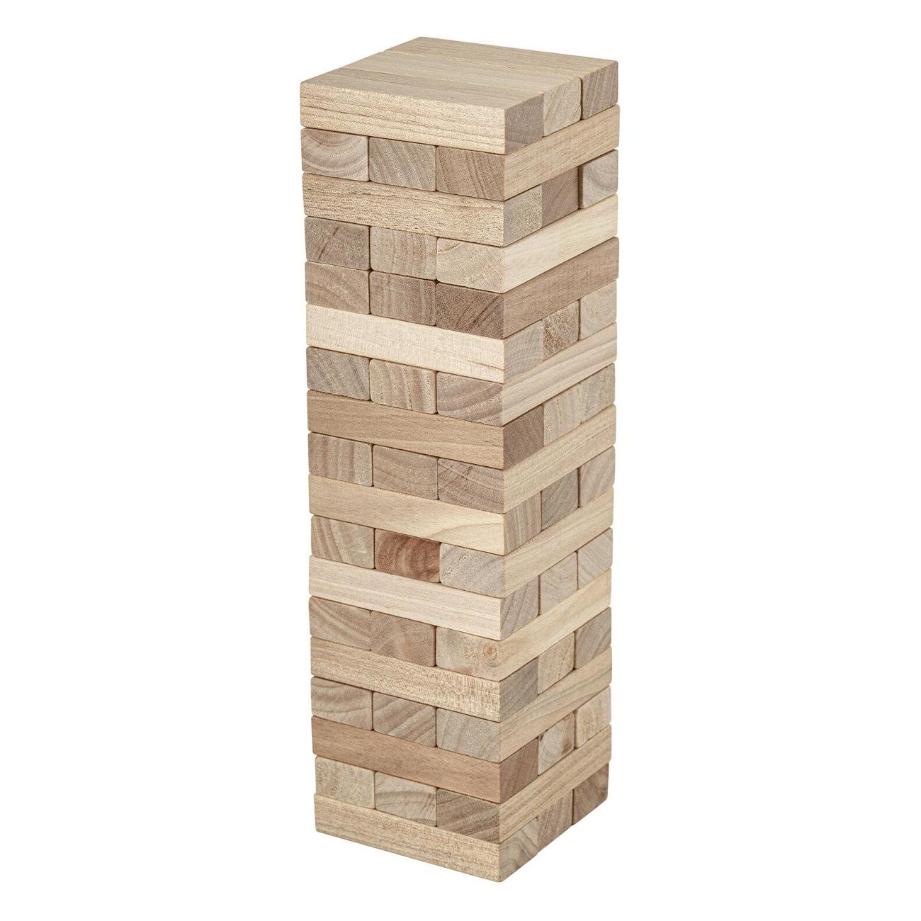 Игра настольная Brauberg Башня. 54 блока