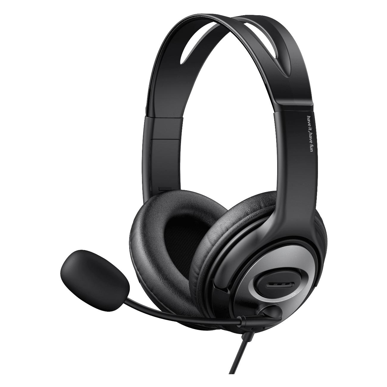 Компьютерная гарнитура Havit H206D Black