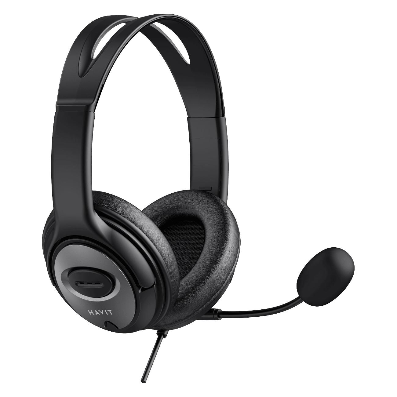 Компьютерная гарнитура Havit H206D Black