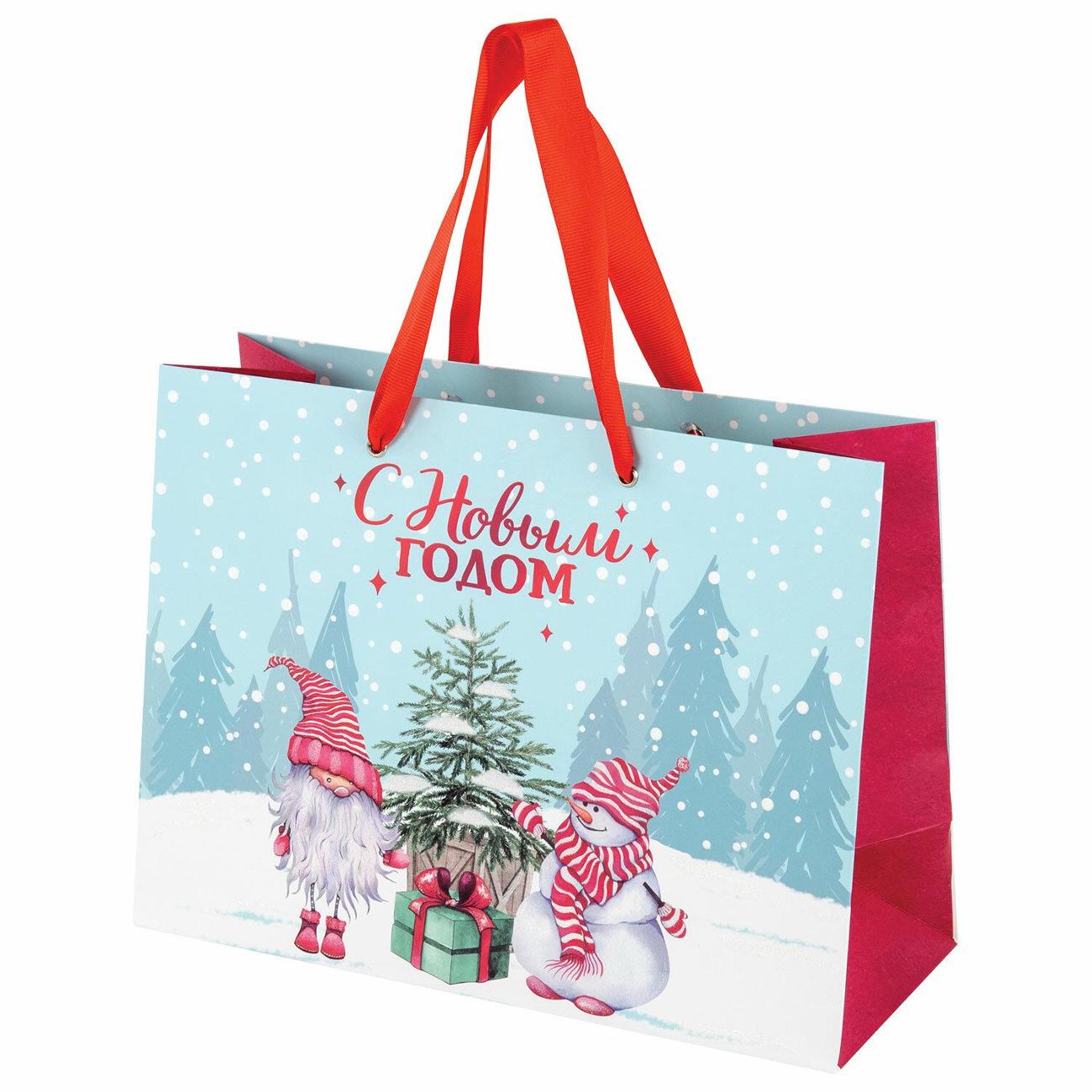 Пакет Золотая сказка НАБОР 4шт 27х20х11см "Artpaper Wide #1"