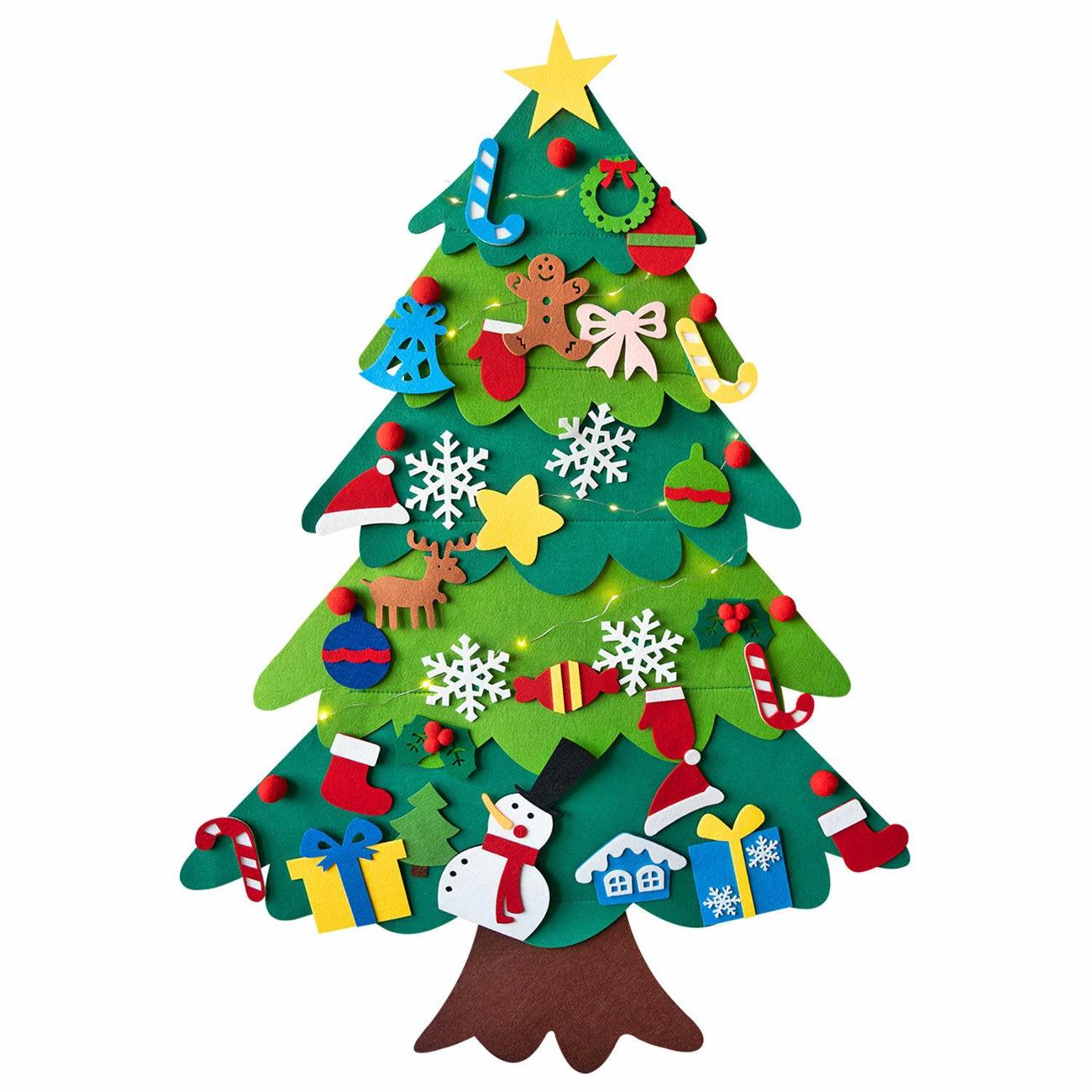 Фетровая ель Золотая сказка 592141