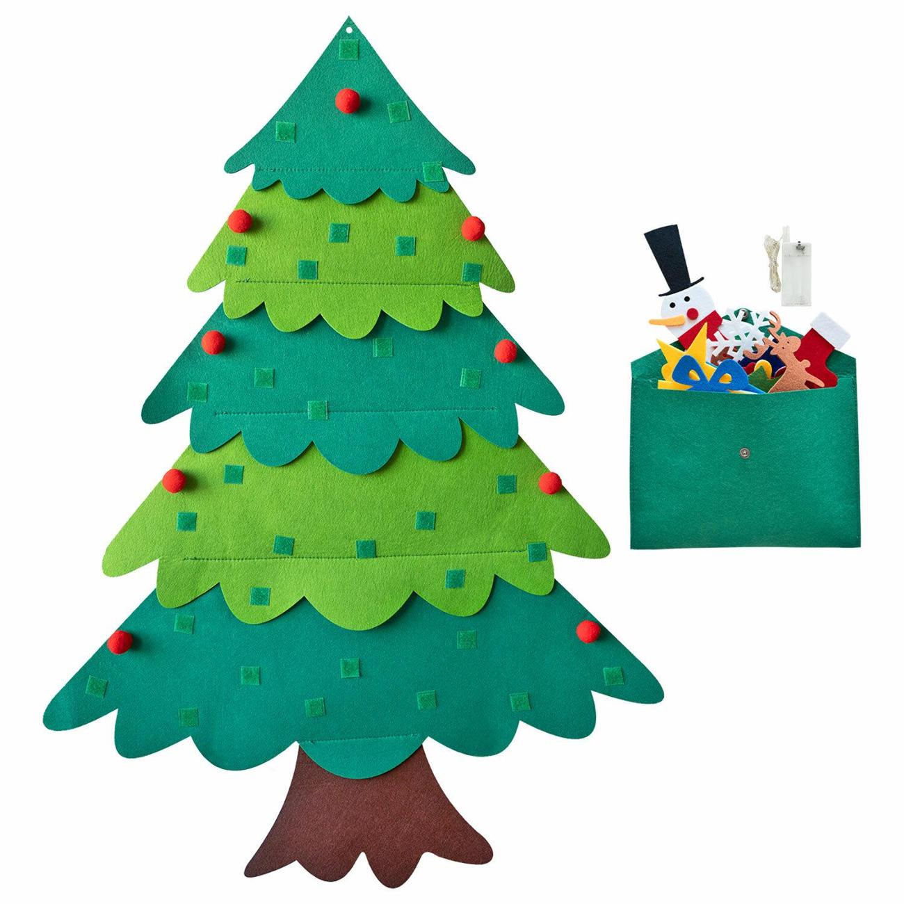 Фетровая ель Золотая сказка 592141