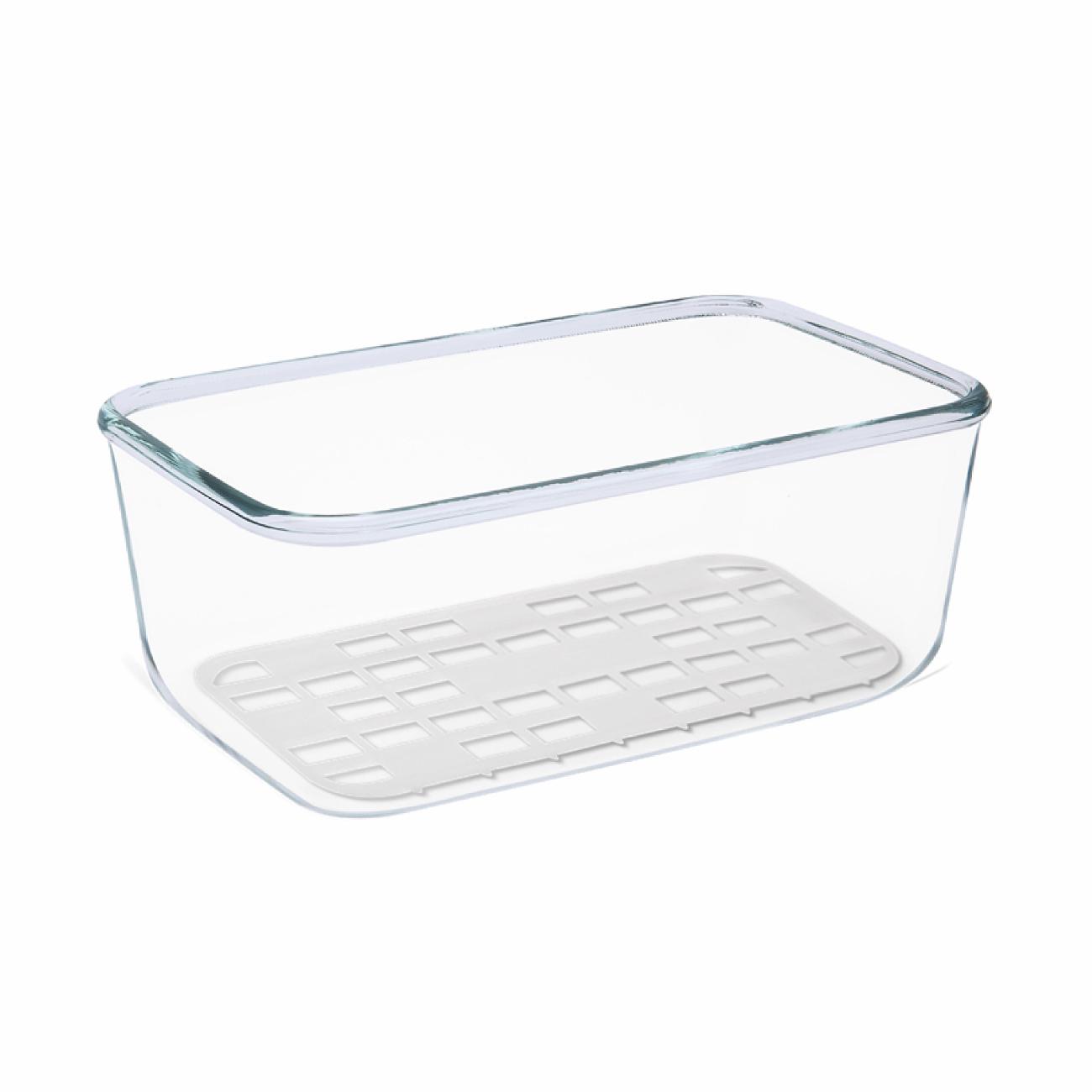 Контейнер для вакуумного упаковщика Zepter прямоугольный средний 12x20x8 см - 1,5 л