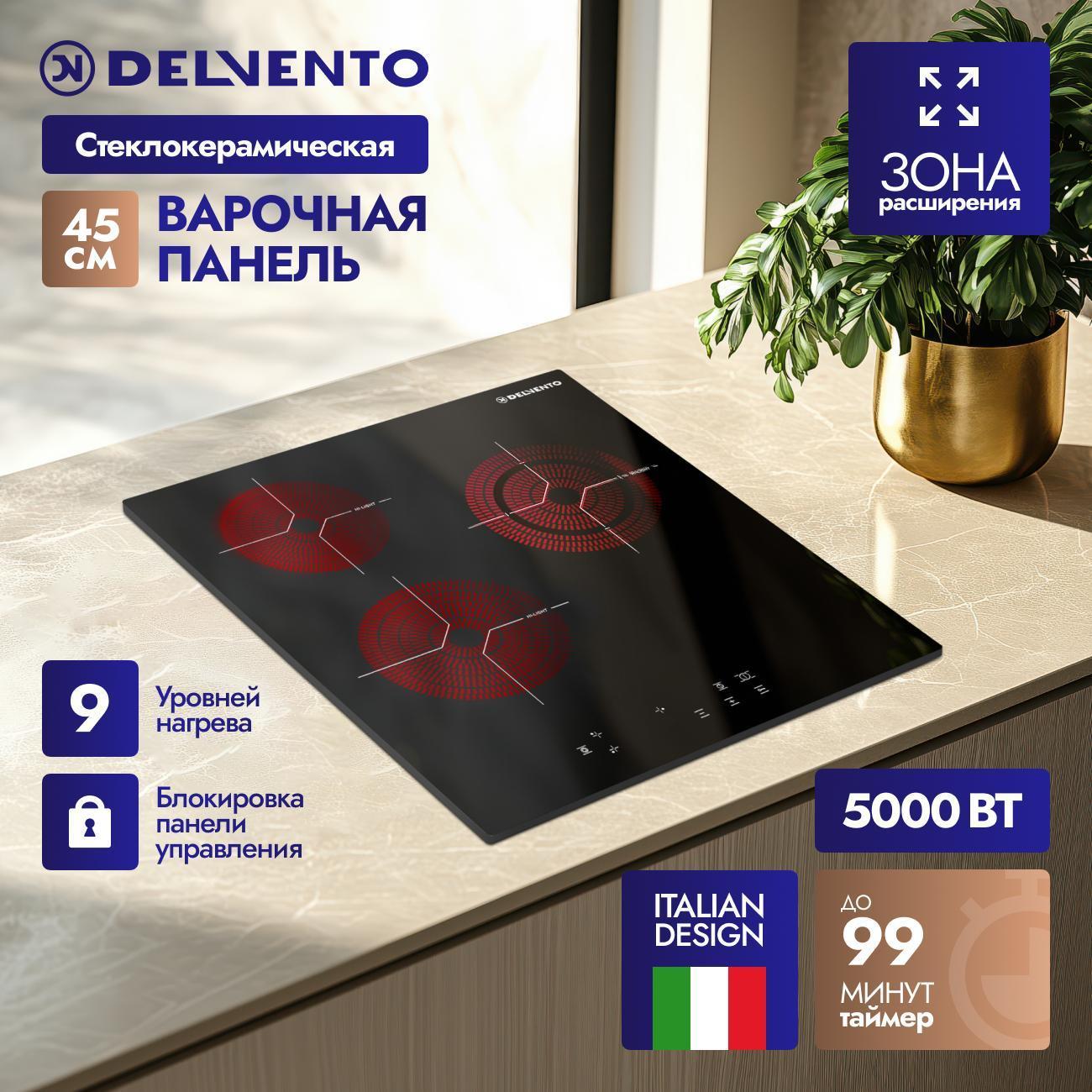 Варочная панель электрическая Delvento V45D29S121 фото