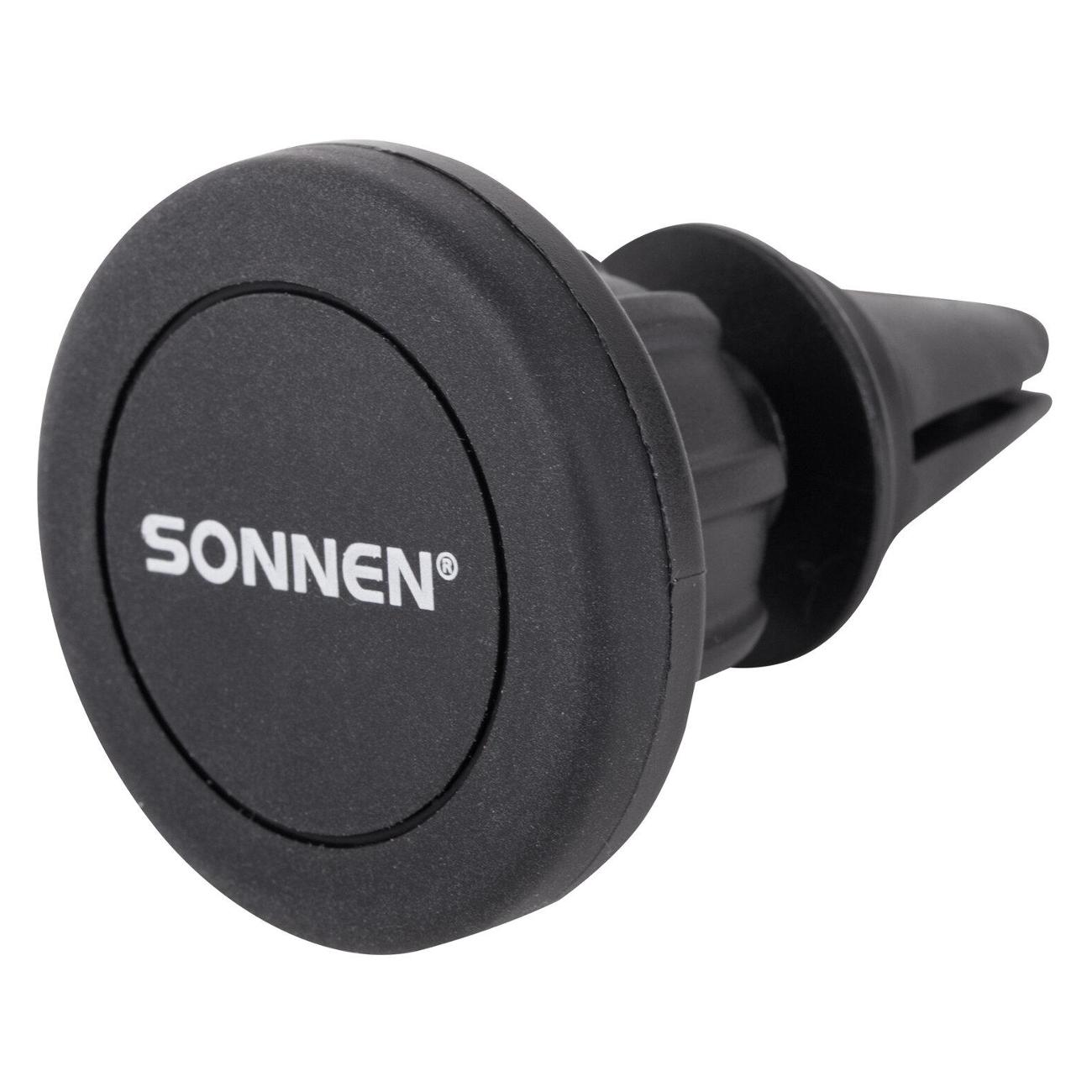 Держатель автомобильный для смартфонов Sonnen магнит на решетку