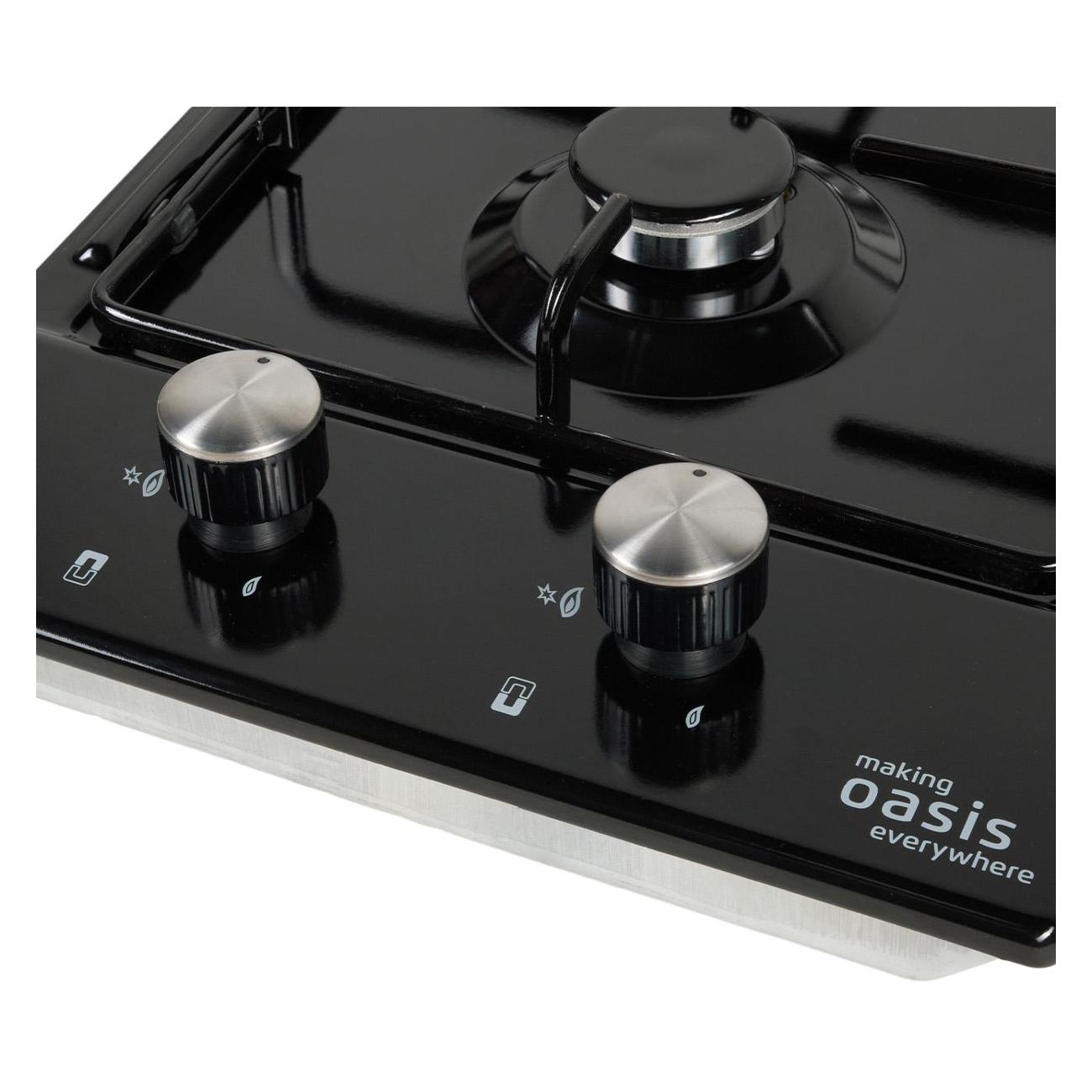 Встраиваемая газовая панель независимая Oasis P-MEBGD