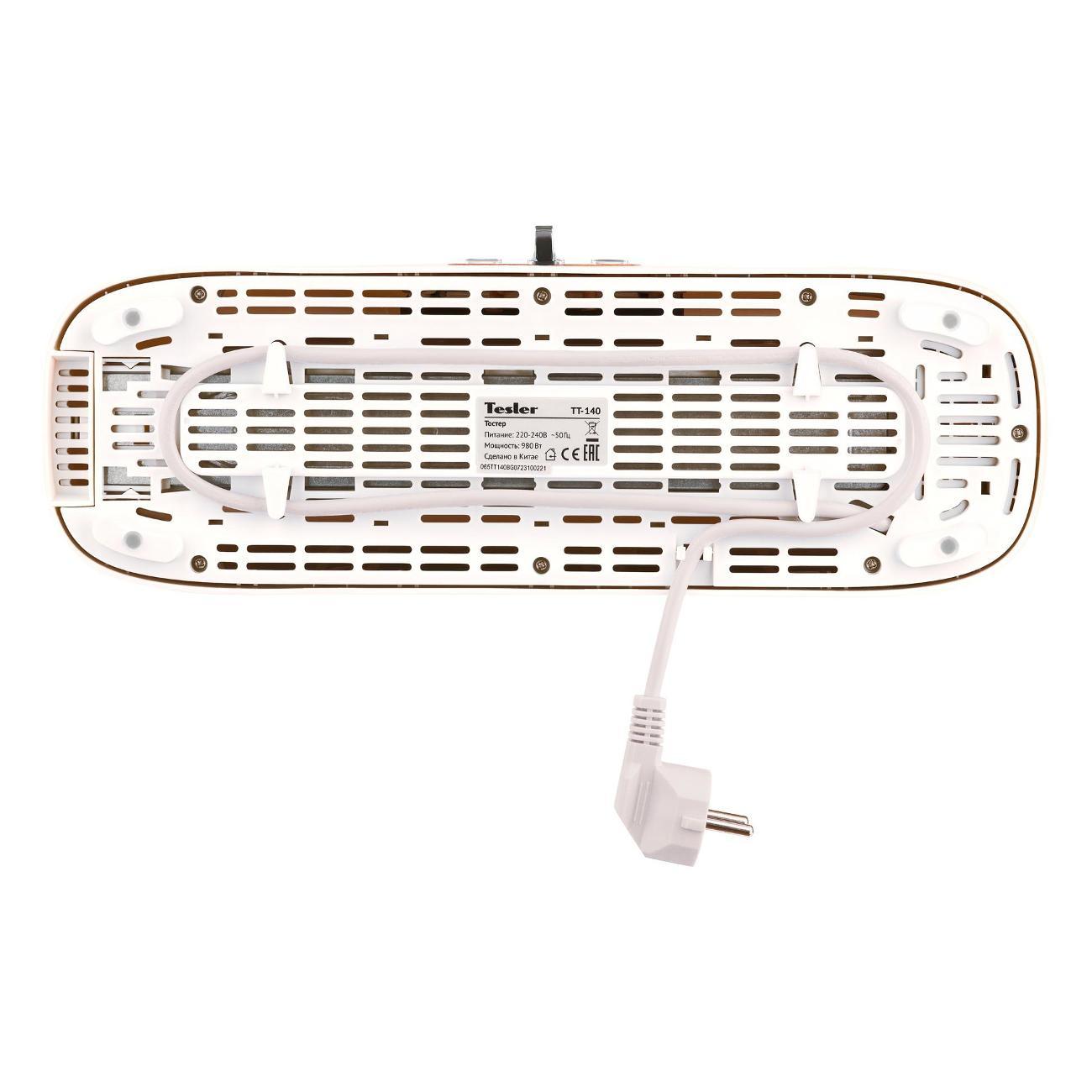 Тостер Tesler TT-140 White