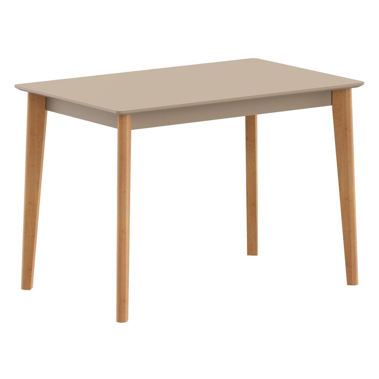 Стол обеденный Skyland LYKKE TS-110 тауп/ бук 110х70х75