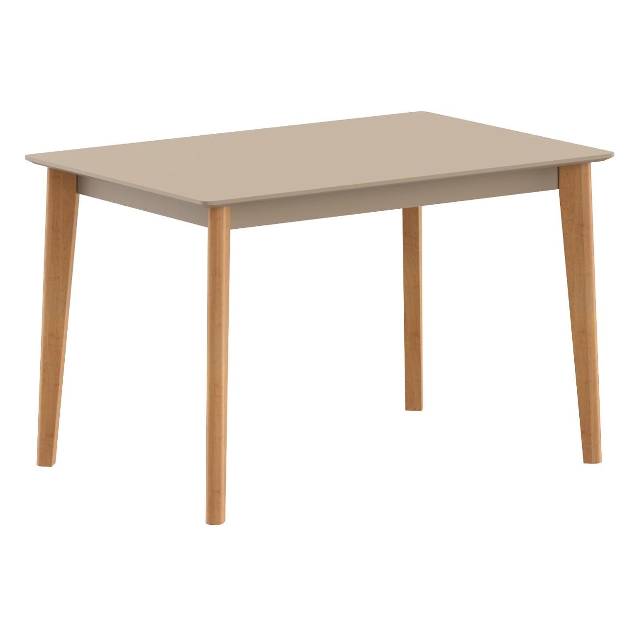 Стол обеденный Skyland LYKKE TS-120 тауп/ бук 120х80х75