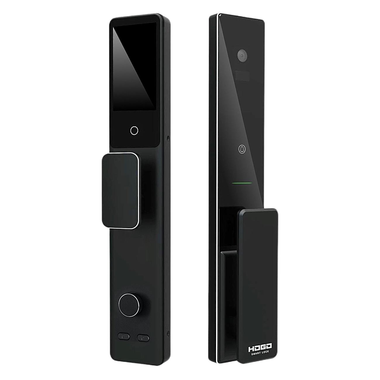 Умный электронный замок ХОГО V07 Face ID, PIN-код, отпечаток пальца, карта доступа или стикер для смартфона