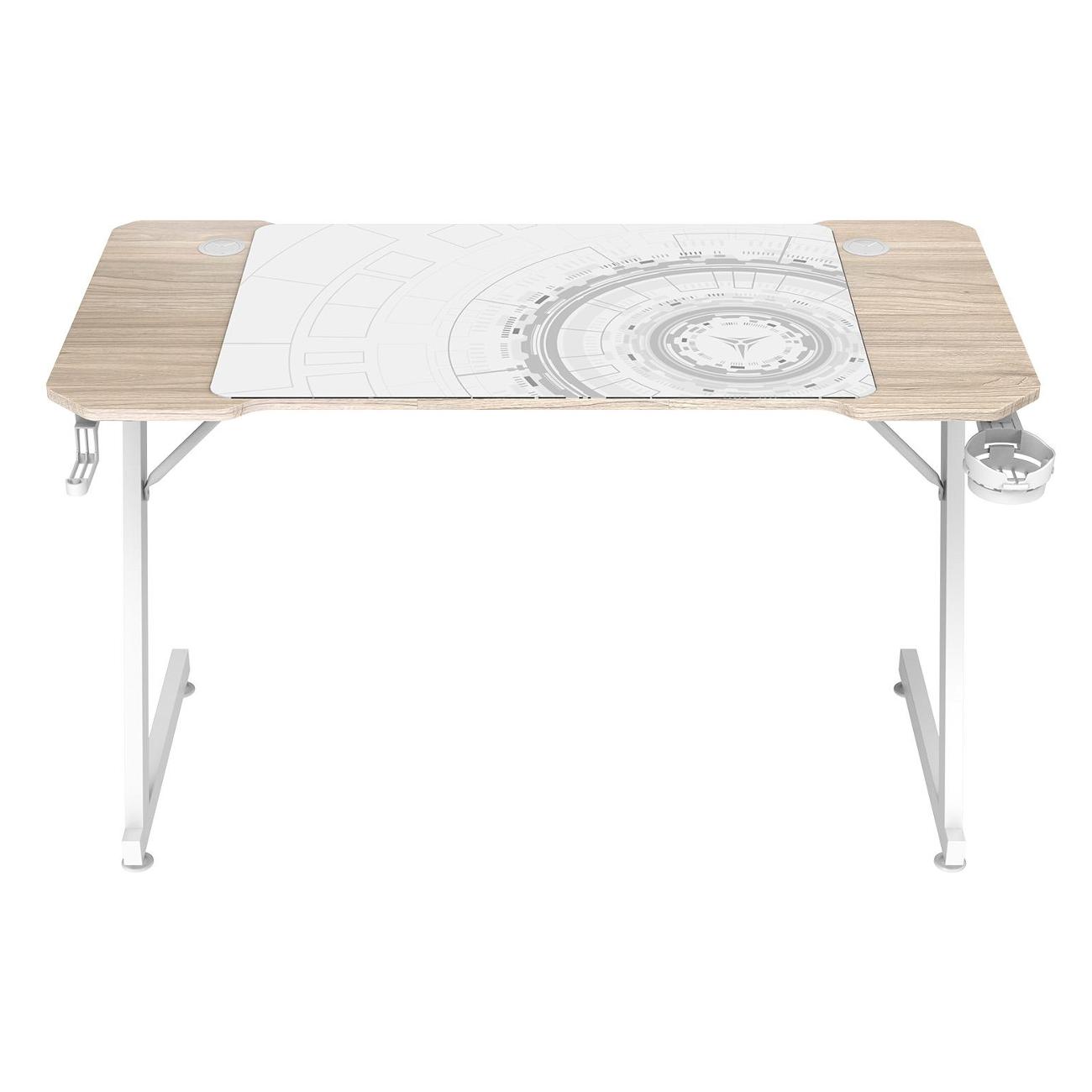 Стол компьютерный игровой ZONE 51 TRINE 120 Wood/White Z51-T2N-WD