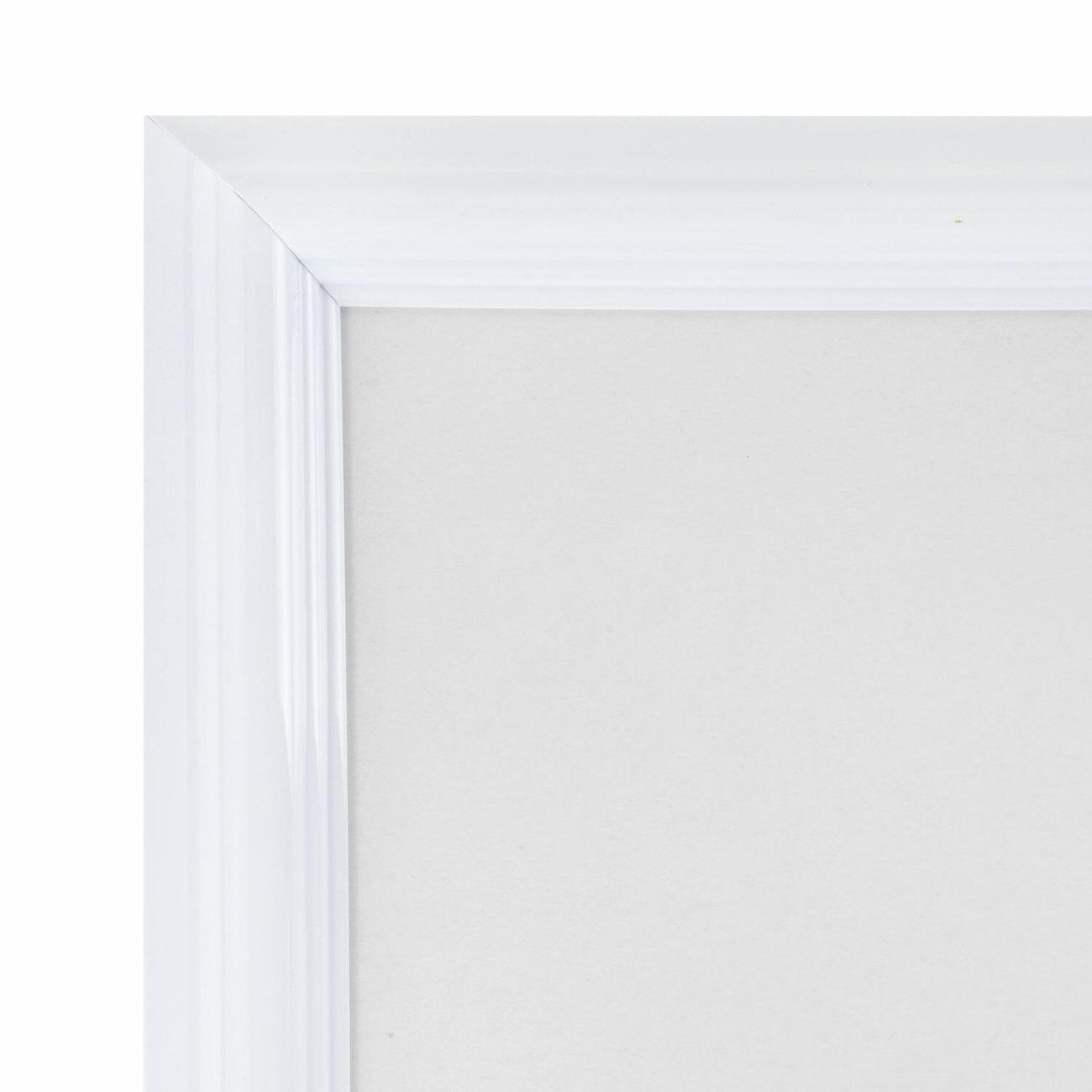 Рамка для оформления Brauberg 30х40см ПВХ Colorful белая 391242