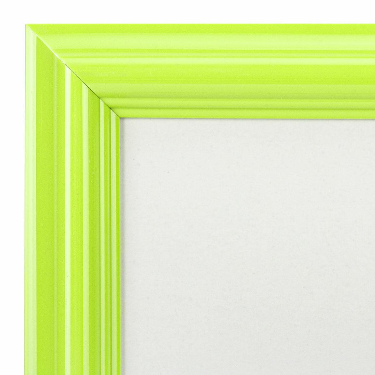 Рамка для оформления Brauberg 21х30см ПВХ Colorful салатовая 391244