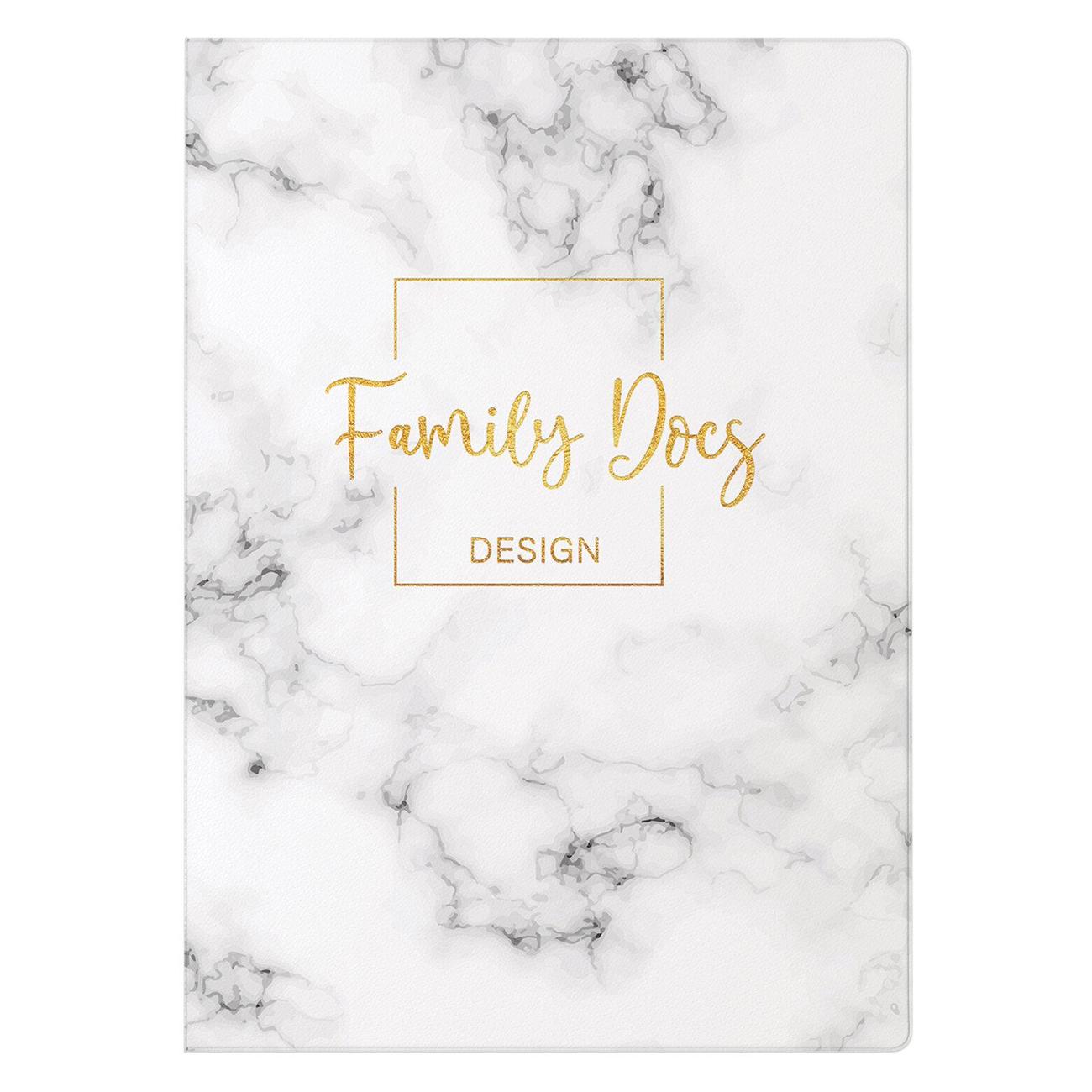 Папка А4 для документов Staff "Marble 1", А4, цветной принт, 238339