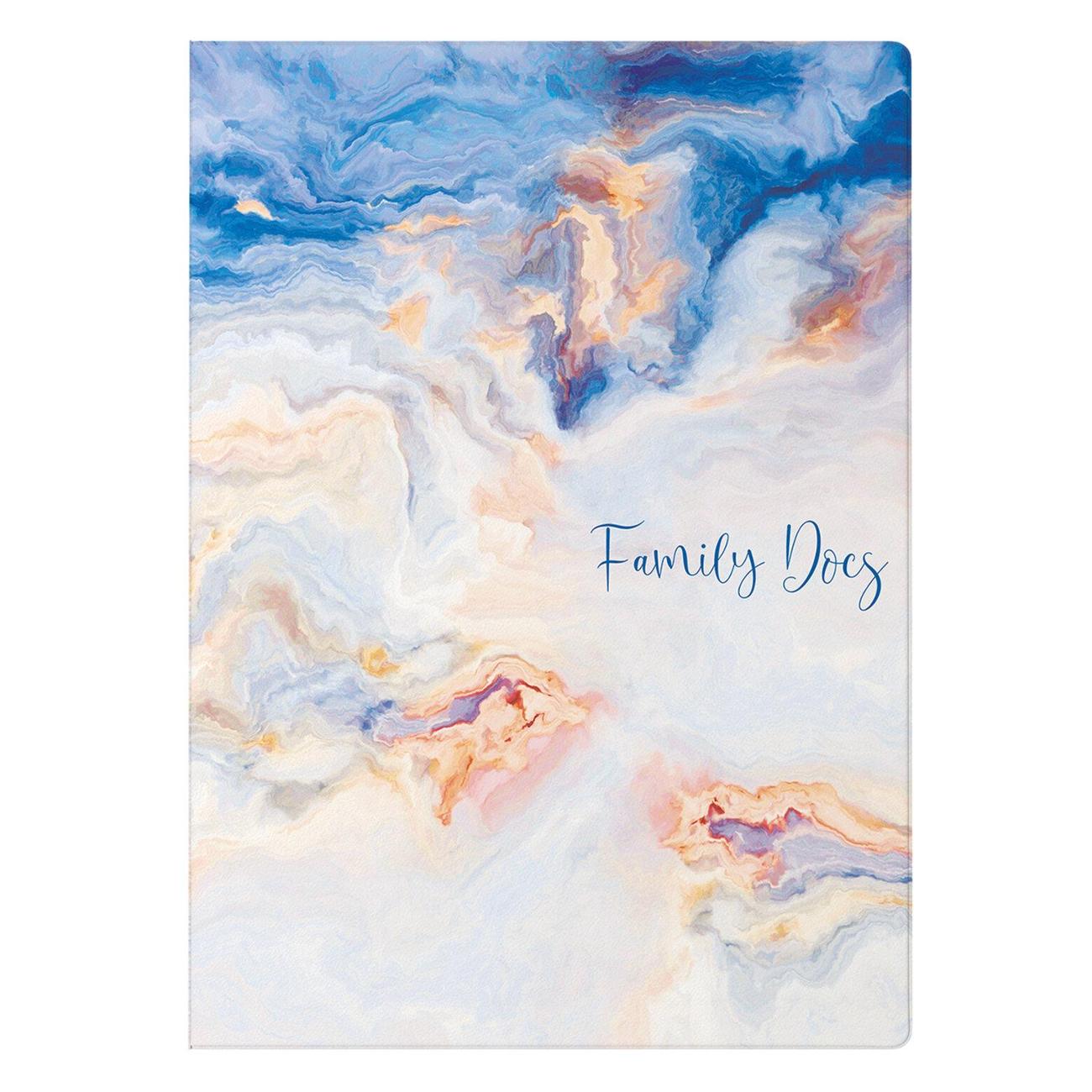 Папка А4 для документов Staff "Marble 2", А4, цветной принт, 238341