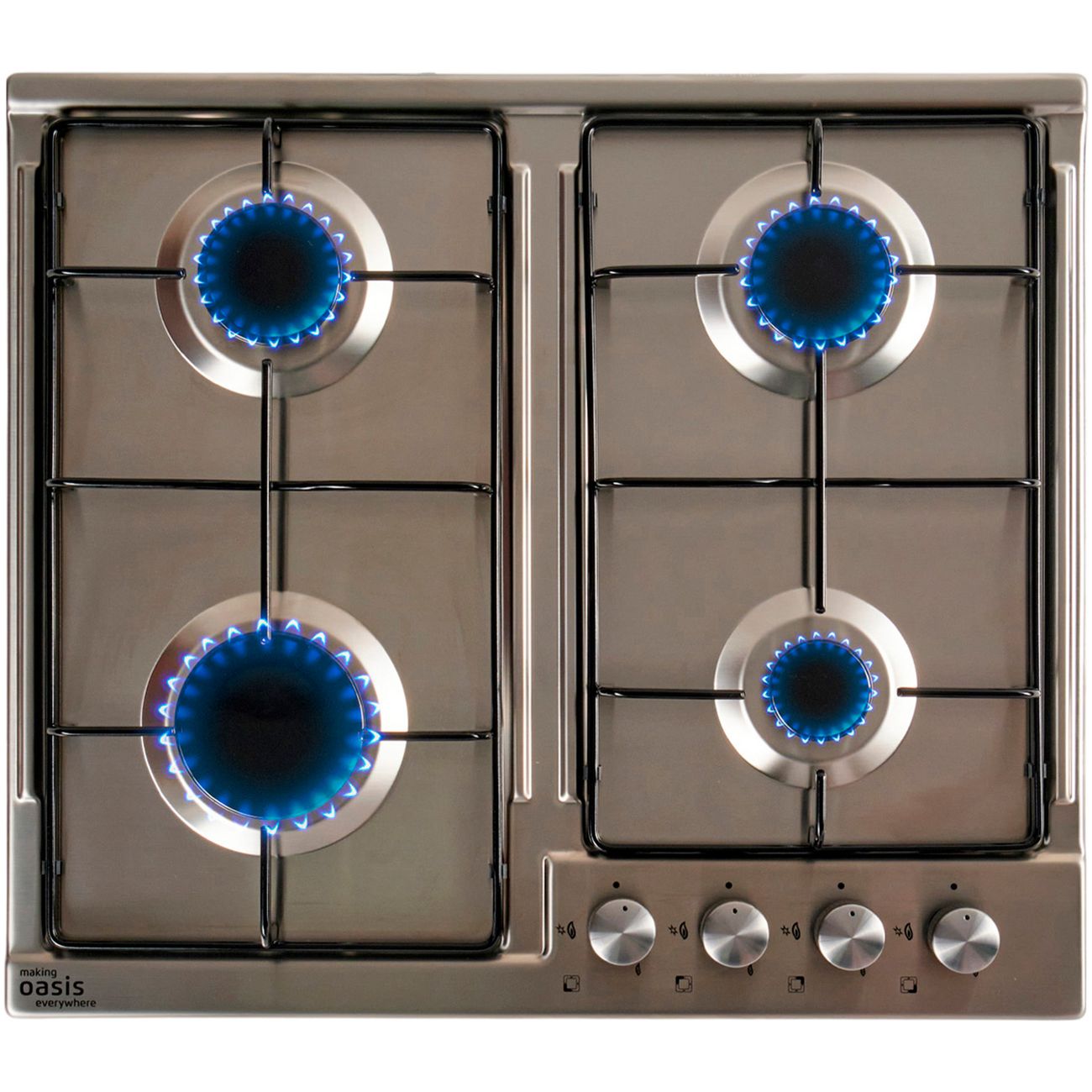 Встраиваемая газовая панель независимая Oasis P-MEN