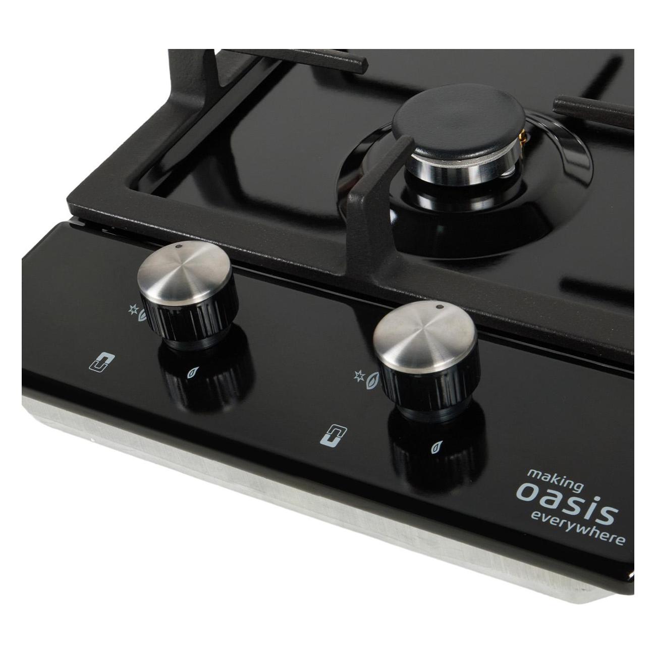 Встраиваемая газовая панель независимая Oasis P-MEBD