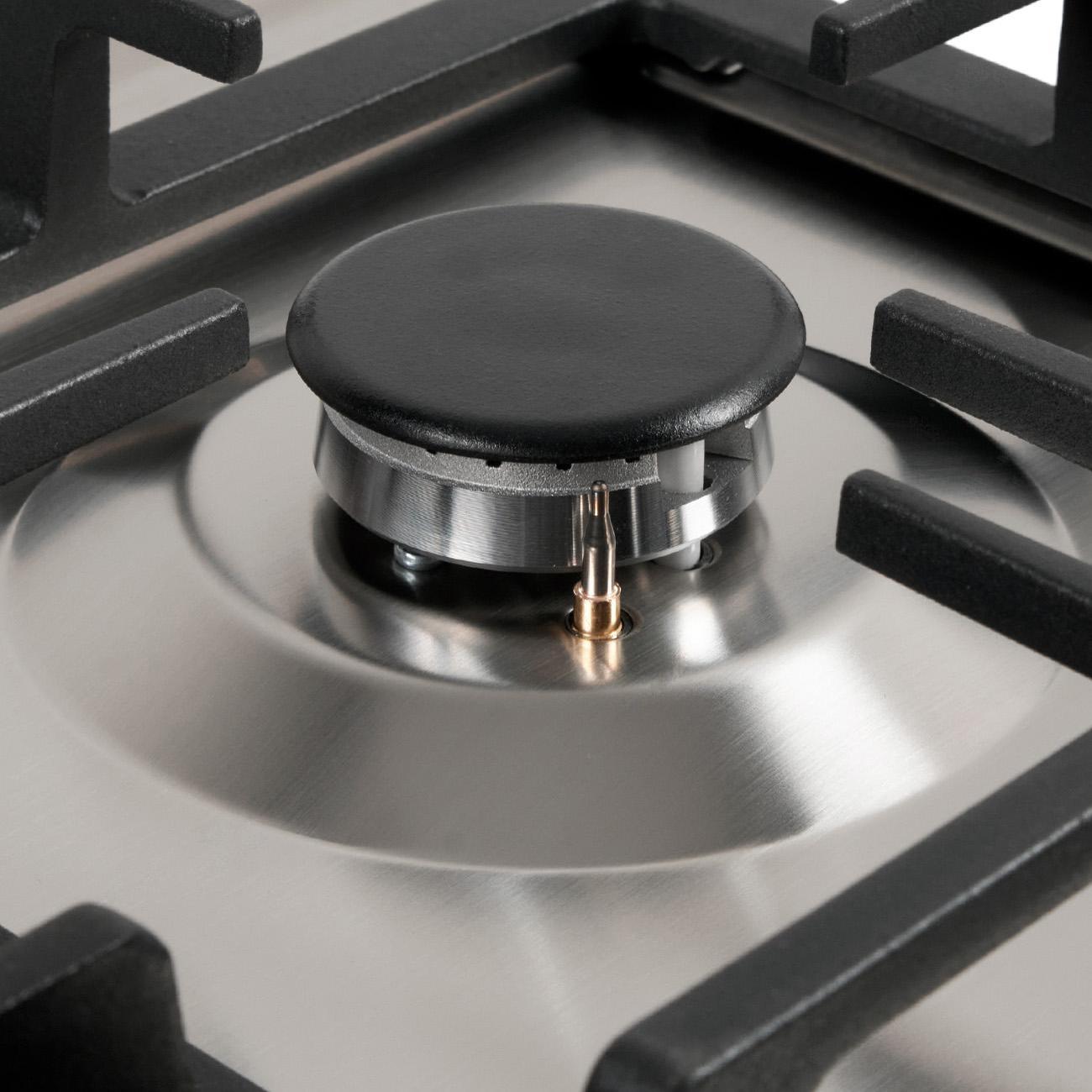 Встраиваемая газовая панель независимая Oasis P-3SBM