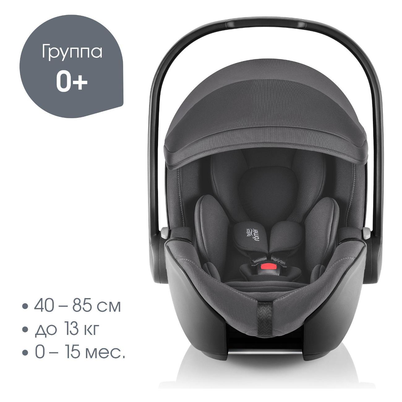 Детское автокресло Britax Roemer BABY-SAFE PRO Classic темно-серый