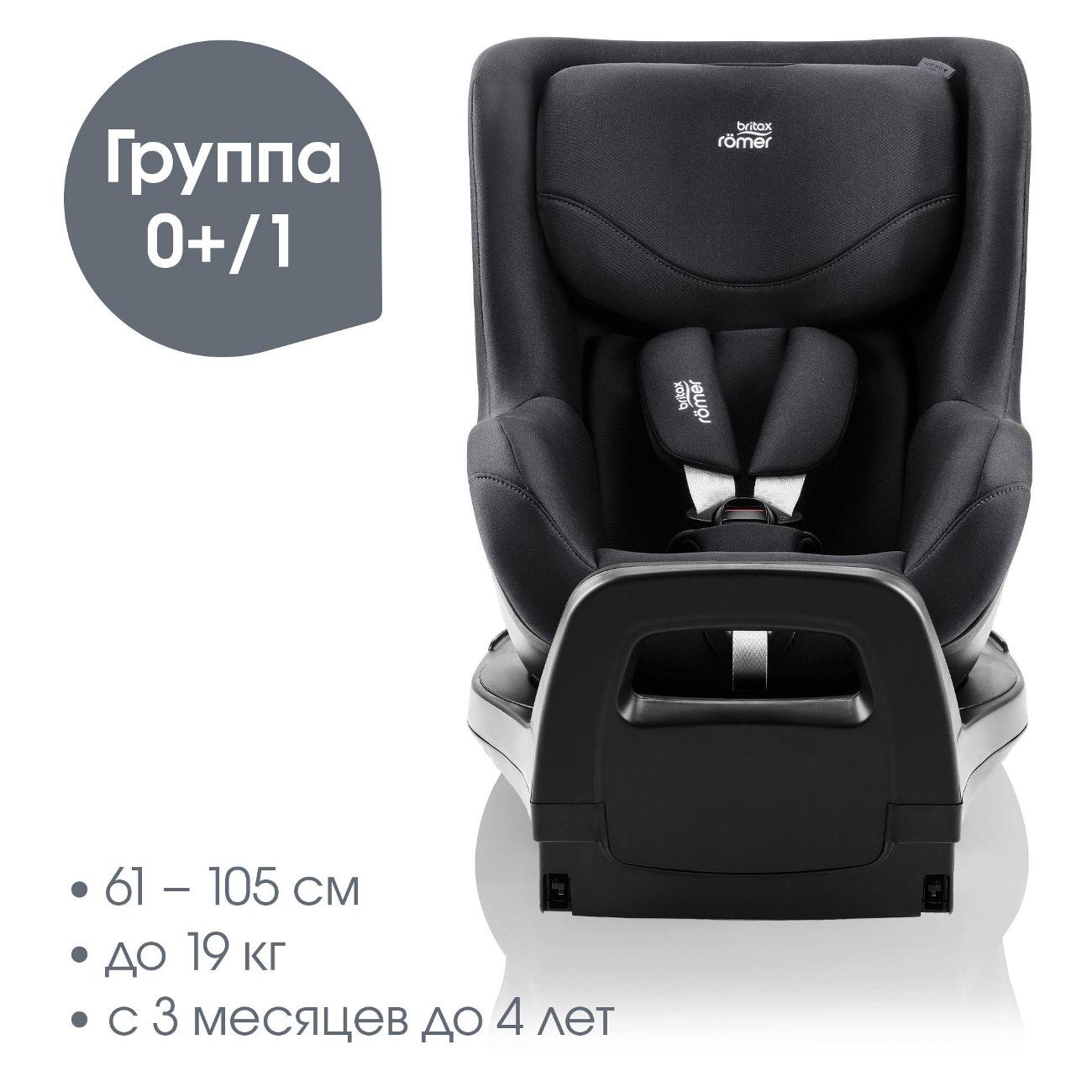 Автокресло Britax Roemer DUALFIX PRO M Classic глубокий черный