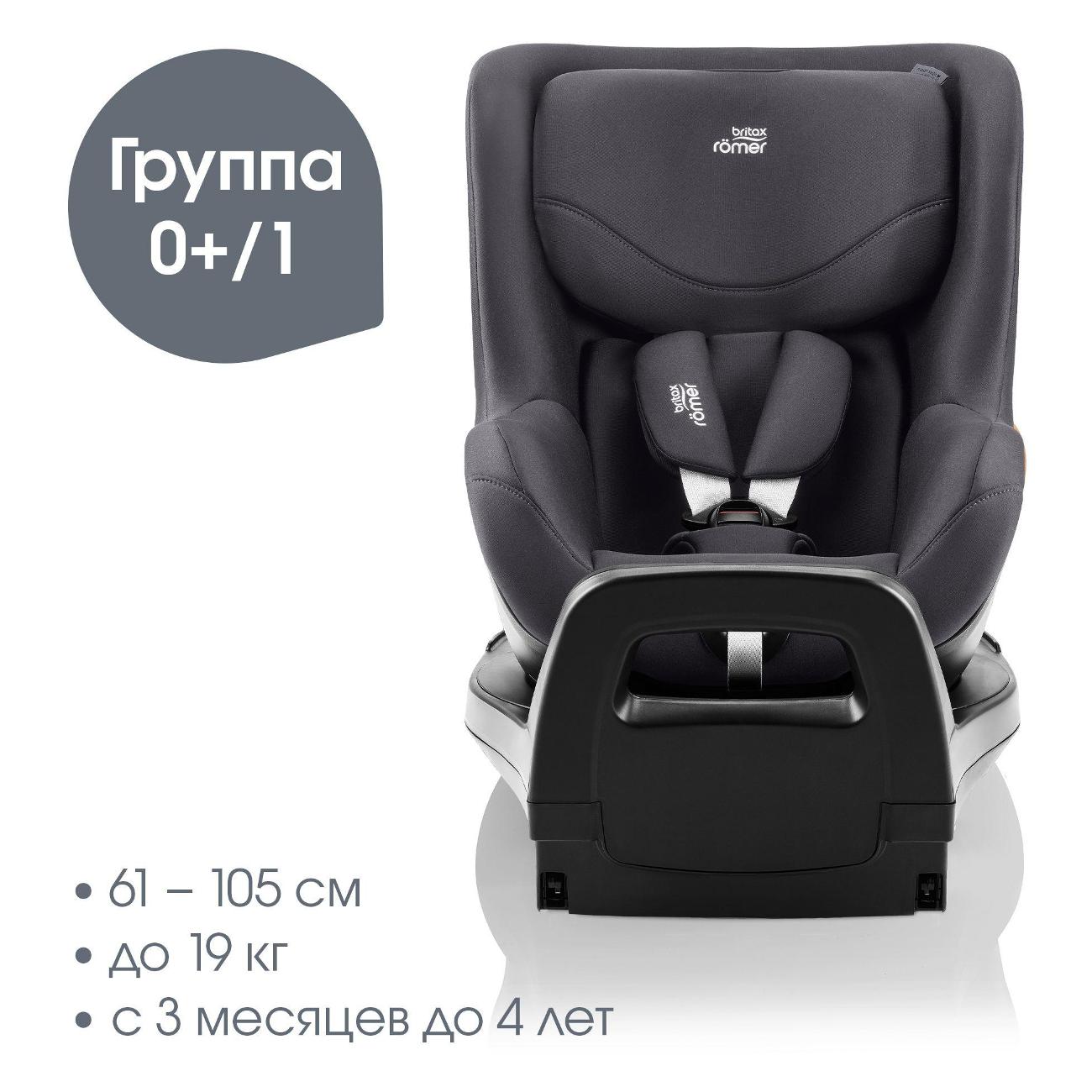 Автокресло Britax Roemer DUALFIX PRO M Classic темно-серый