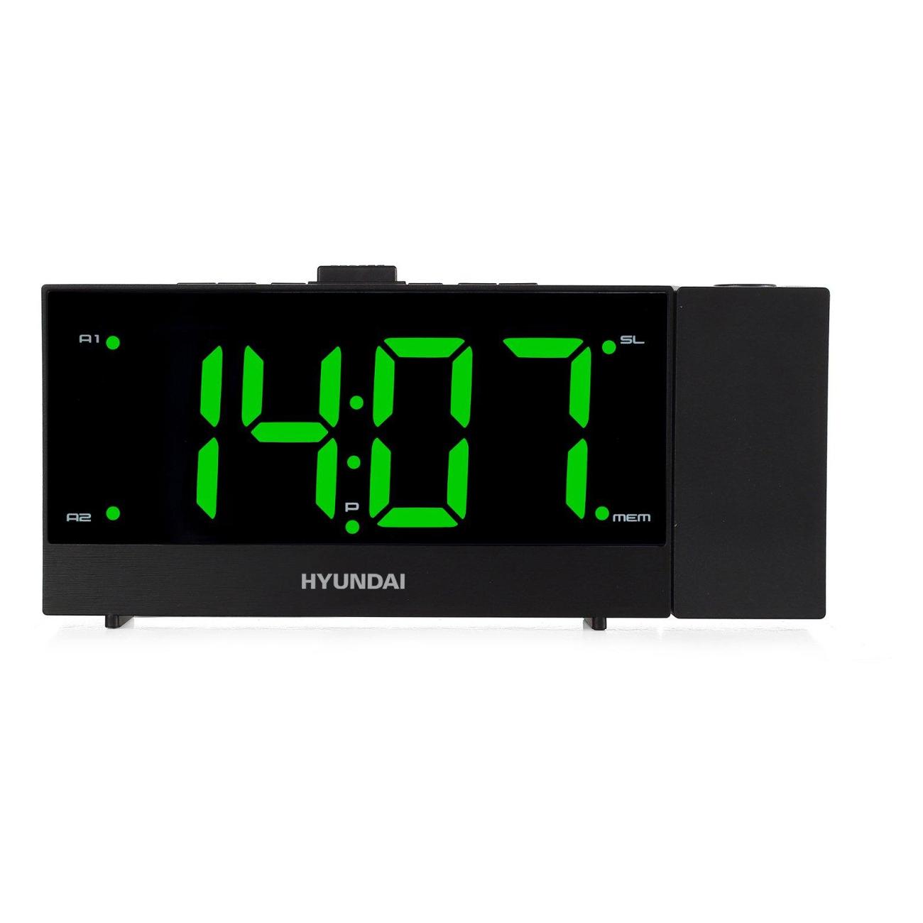 Радио-часы Hyundai H-RCL243LCD проек.изоб.FM