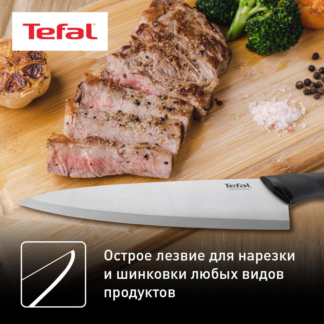 Набор кухонных ножей Tefal K2216S74