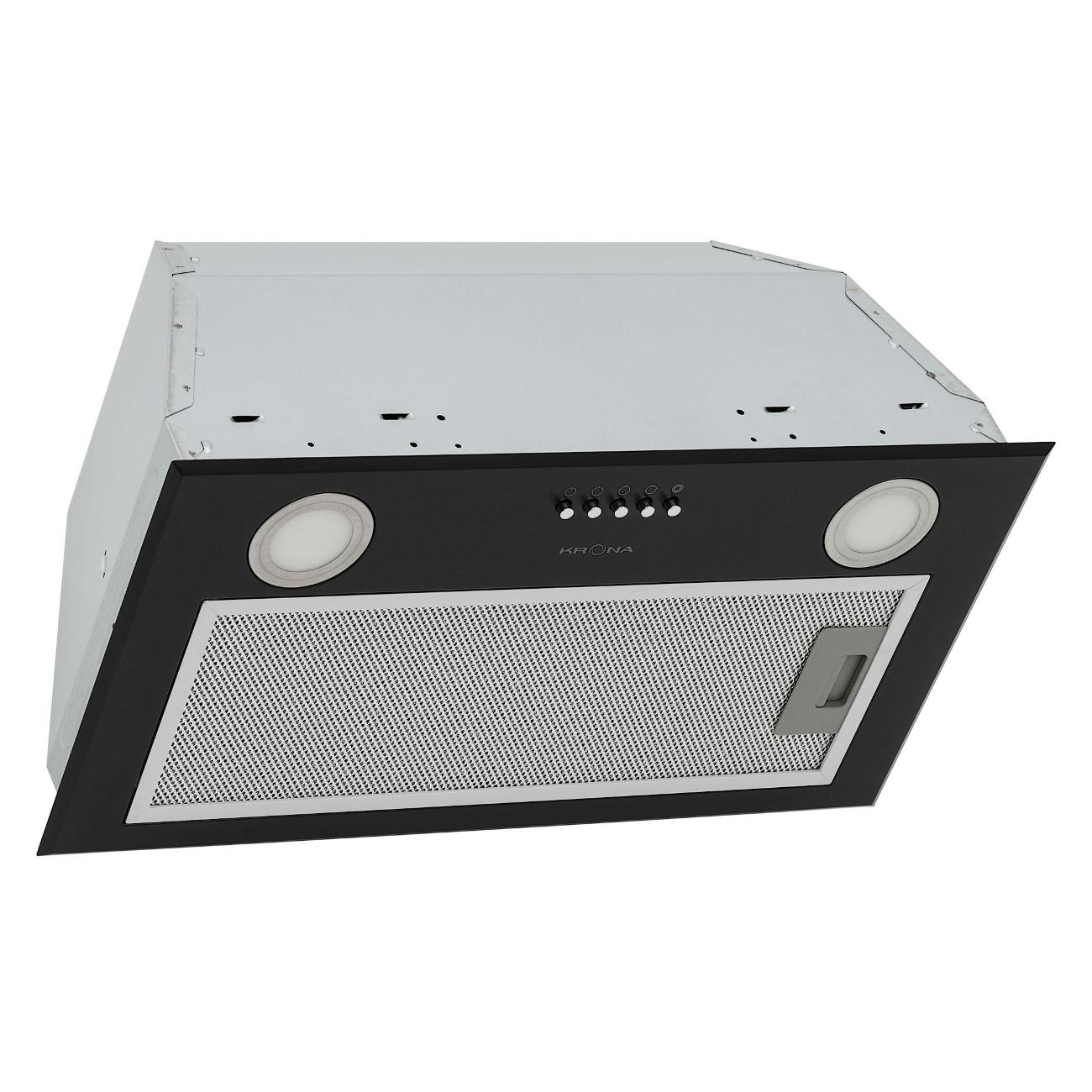 Вытяжка полностью встраиваемая Krona Asta 600 Black PB фото