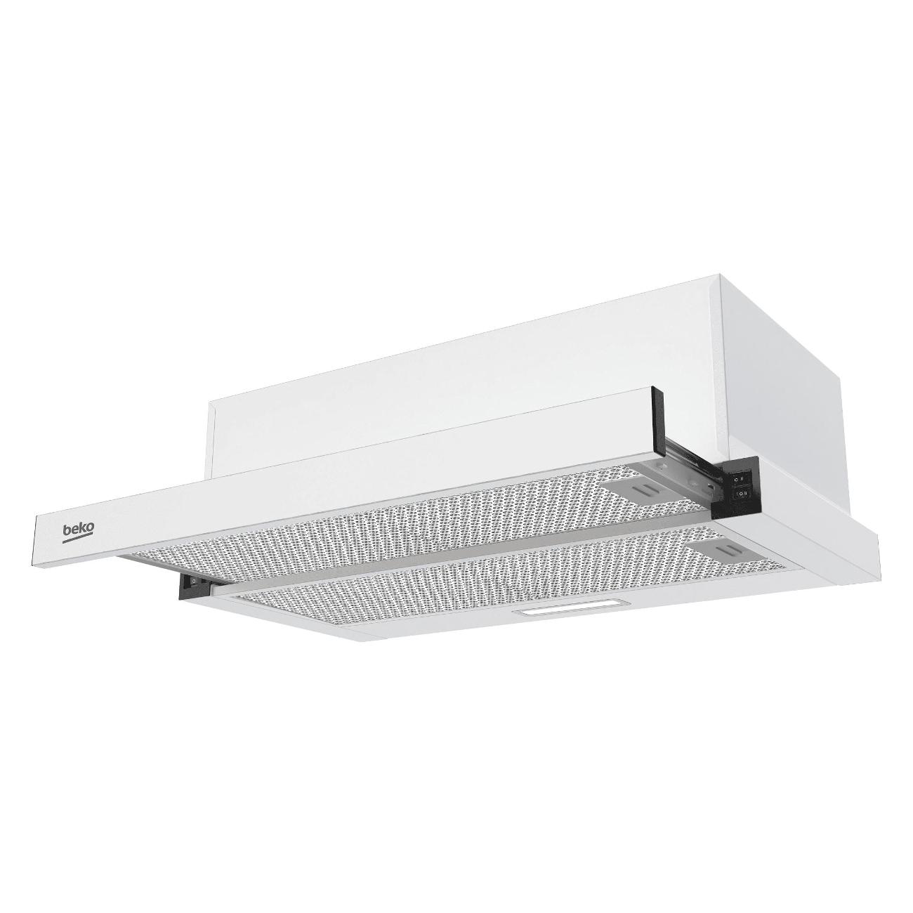 Вытяжка встраиваемая в шкаф Beko BHNT613R4CW