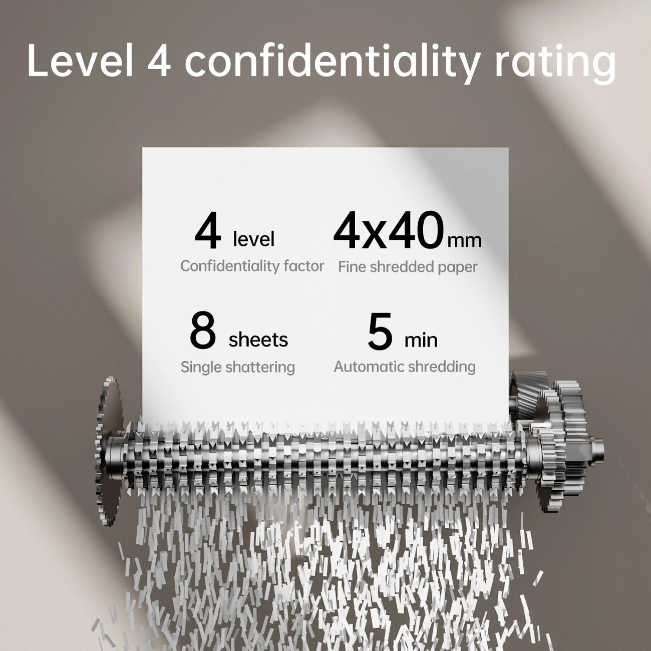 Шредер DELI ET022