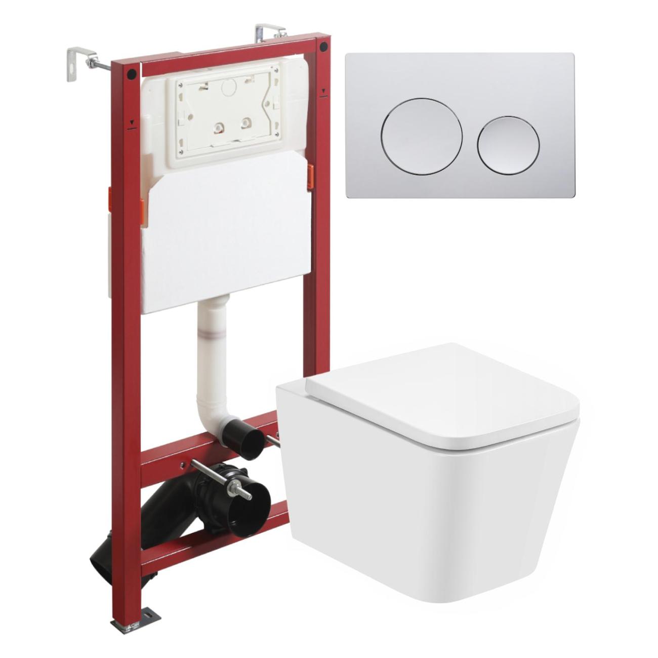 Унитаз Agger ATI08100+APB100 фото