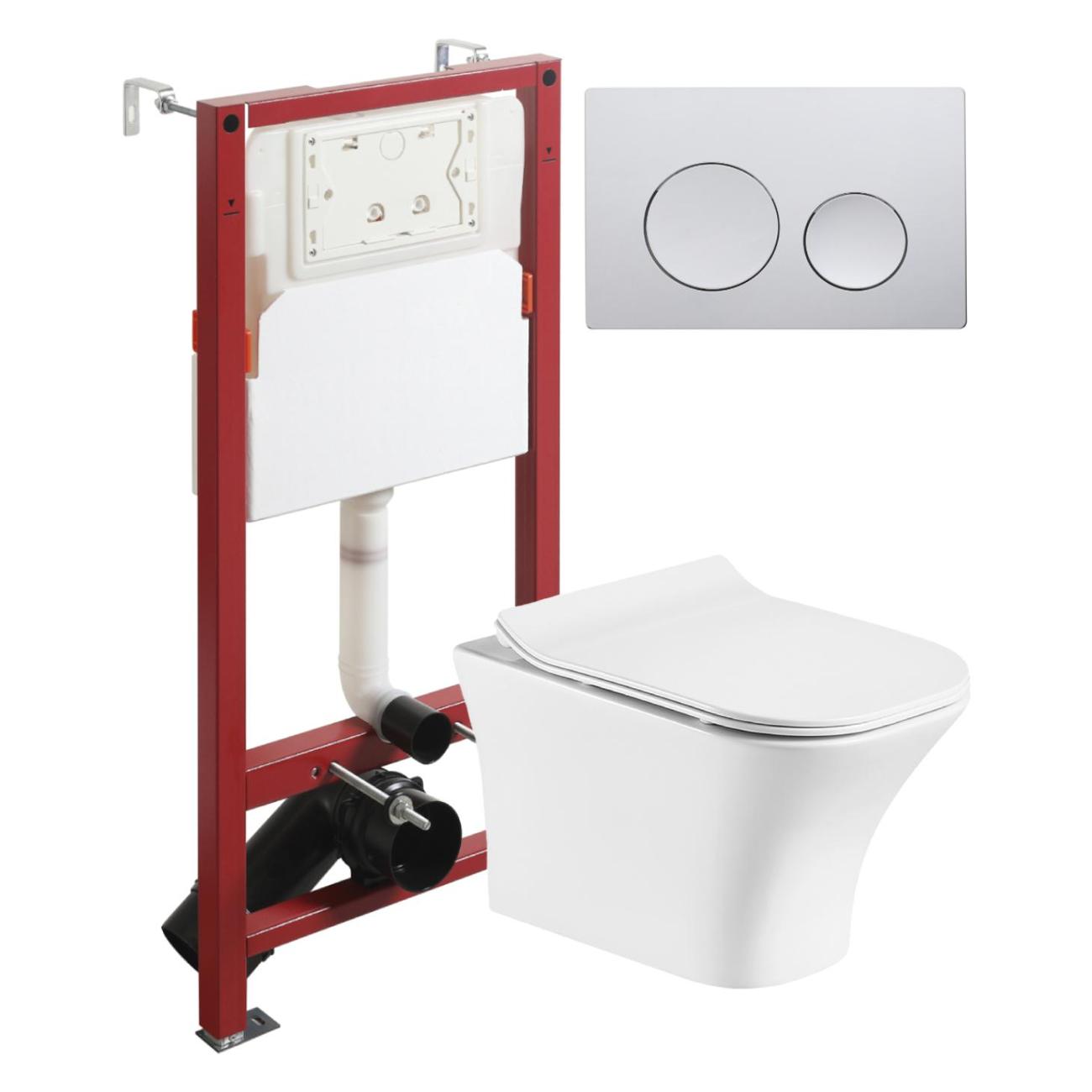 Унитаз Orange CI02-100W+APB100