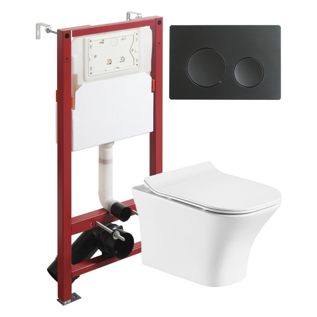 Унитаз Orange CI02-100W+APB144