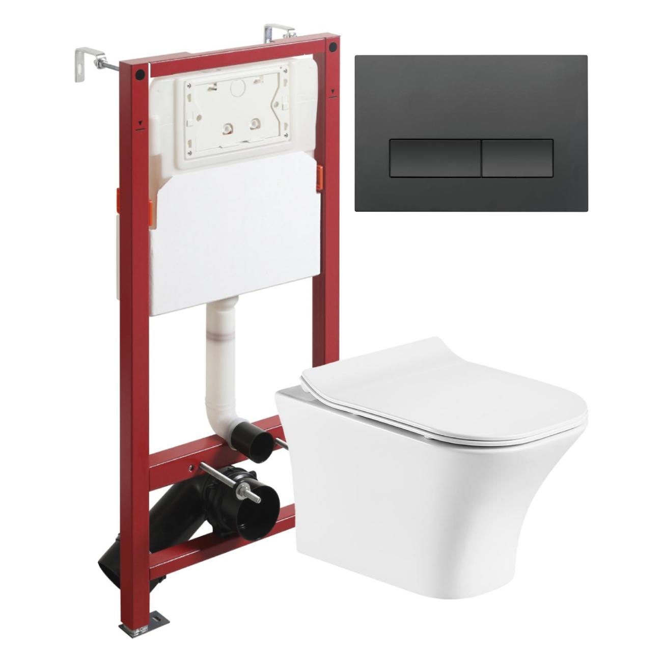 Унитаз Orange CI02-100W+APB244