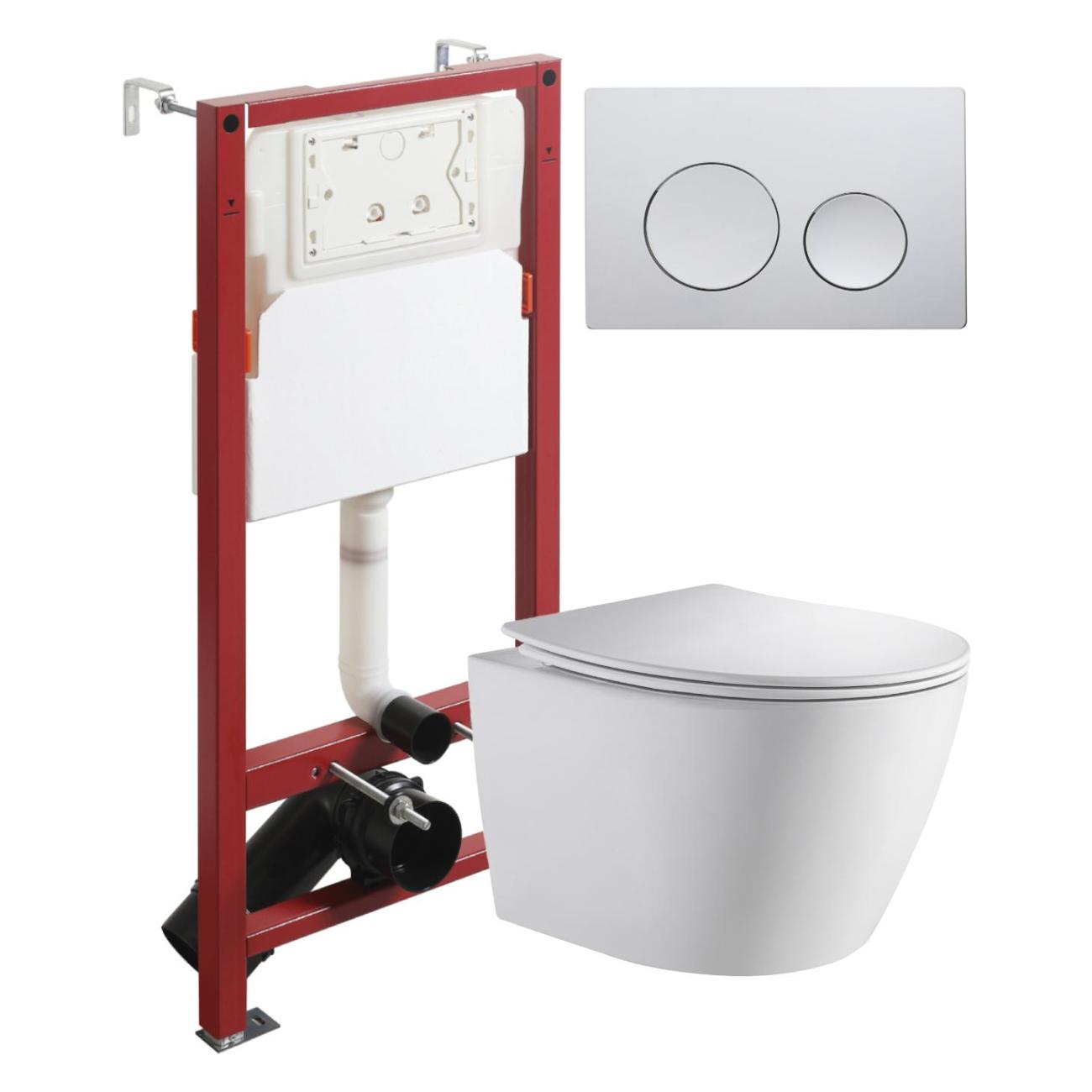 Унитаз Orange CI07-150W+APB100 фото