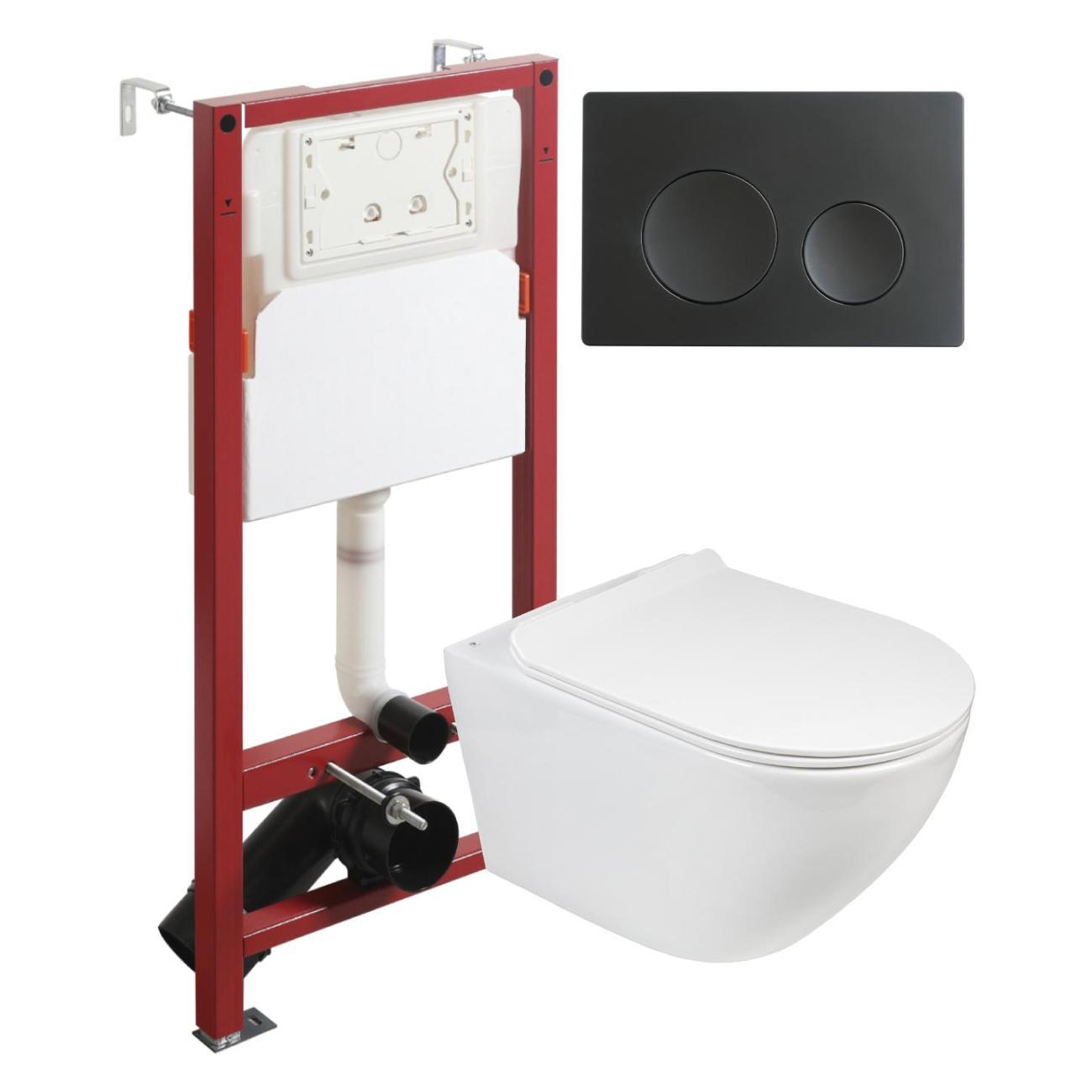 Унитаз Agger ATI03100+APB144 фото