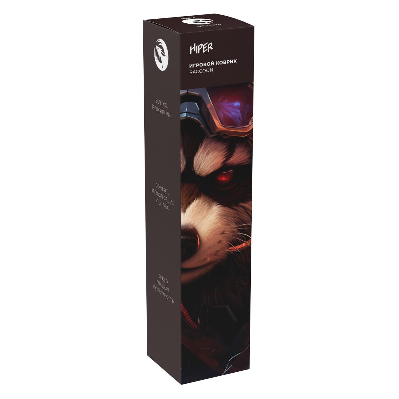 Игровой коврик HIPER HIG-F4 Raccoon