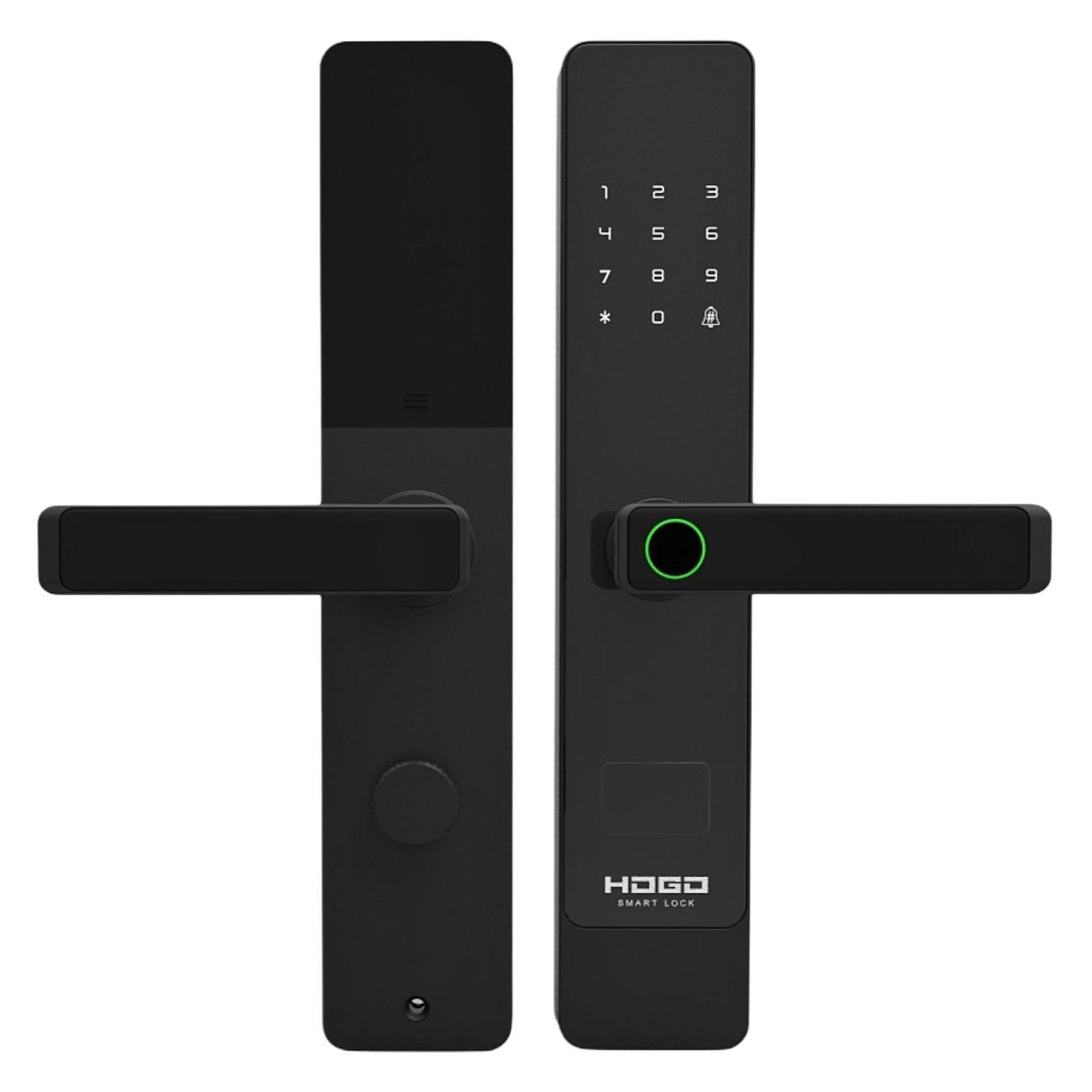 Умный электронный замок ХОГО P02 PIN-код, отпечаток пальца, карта доступа или стикер для смартфона