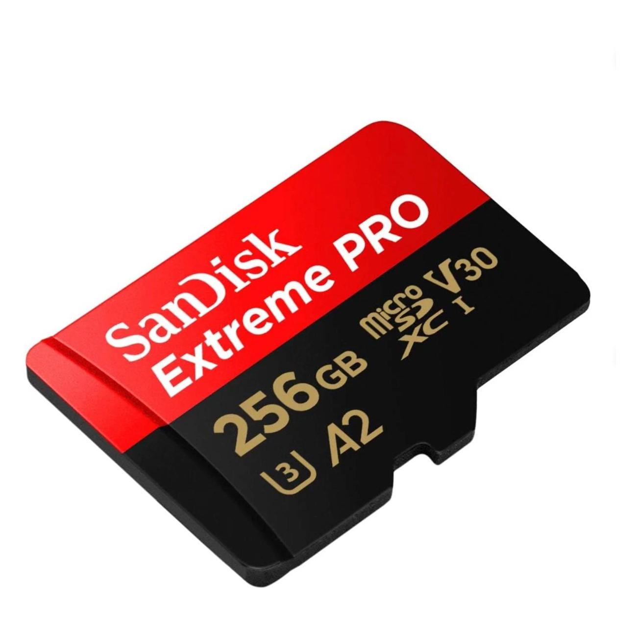 Карта памяти SanDisk Extreme PRO 256GB