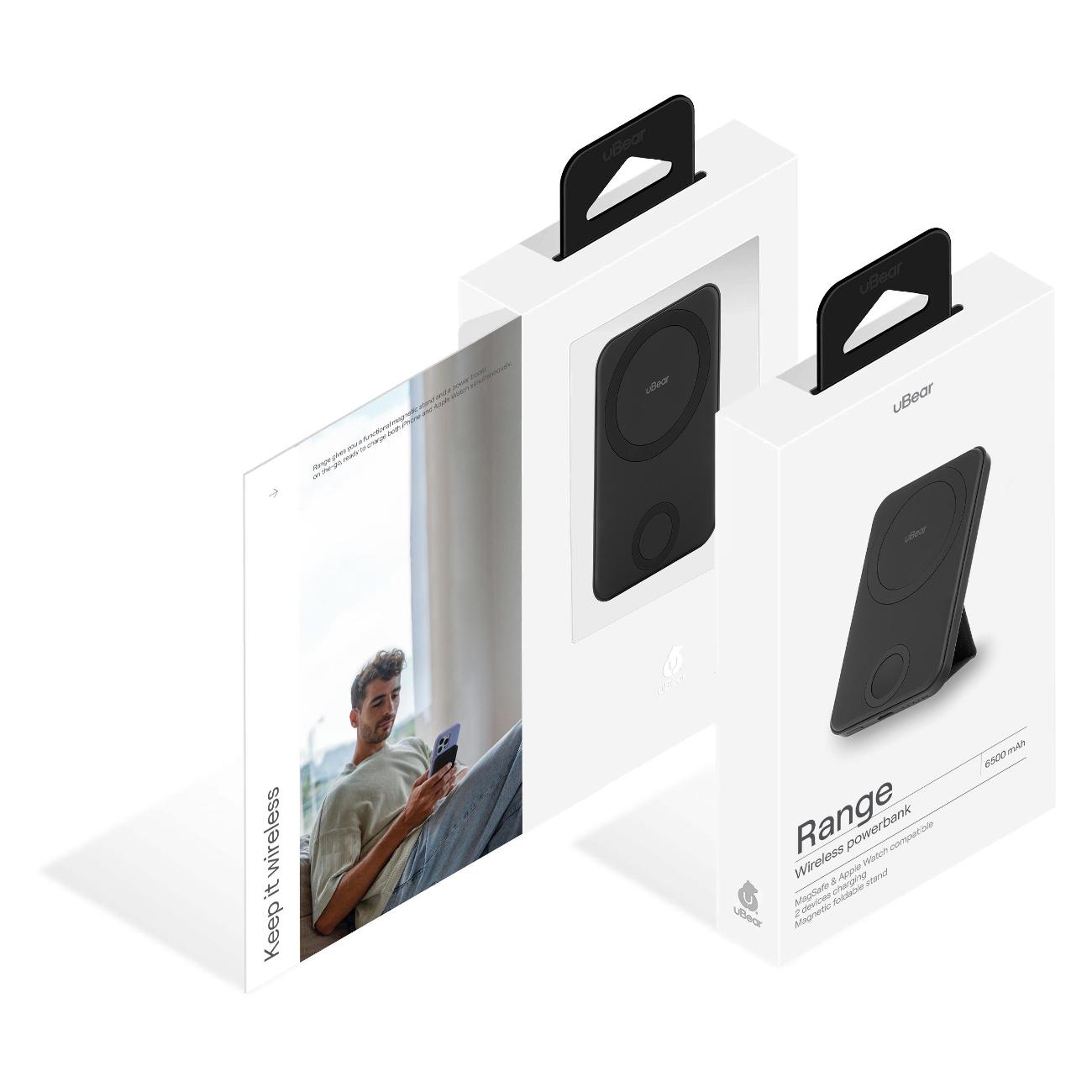 Внешний аккумулятор uBear Range с поддержкой MagSafe, 6500 mAh