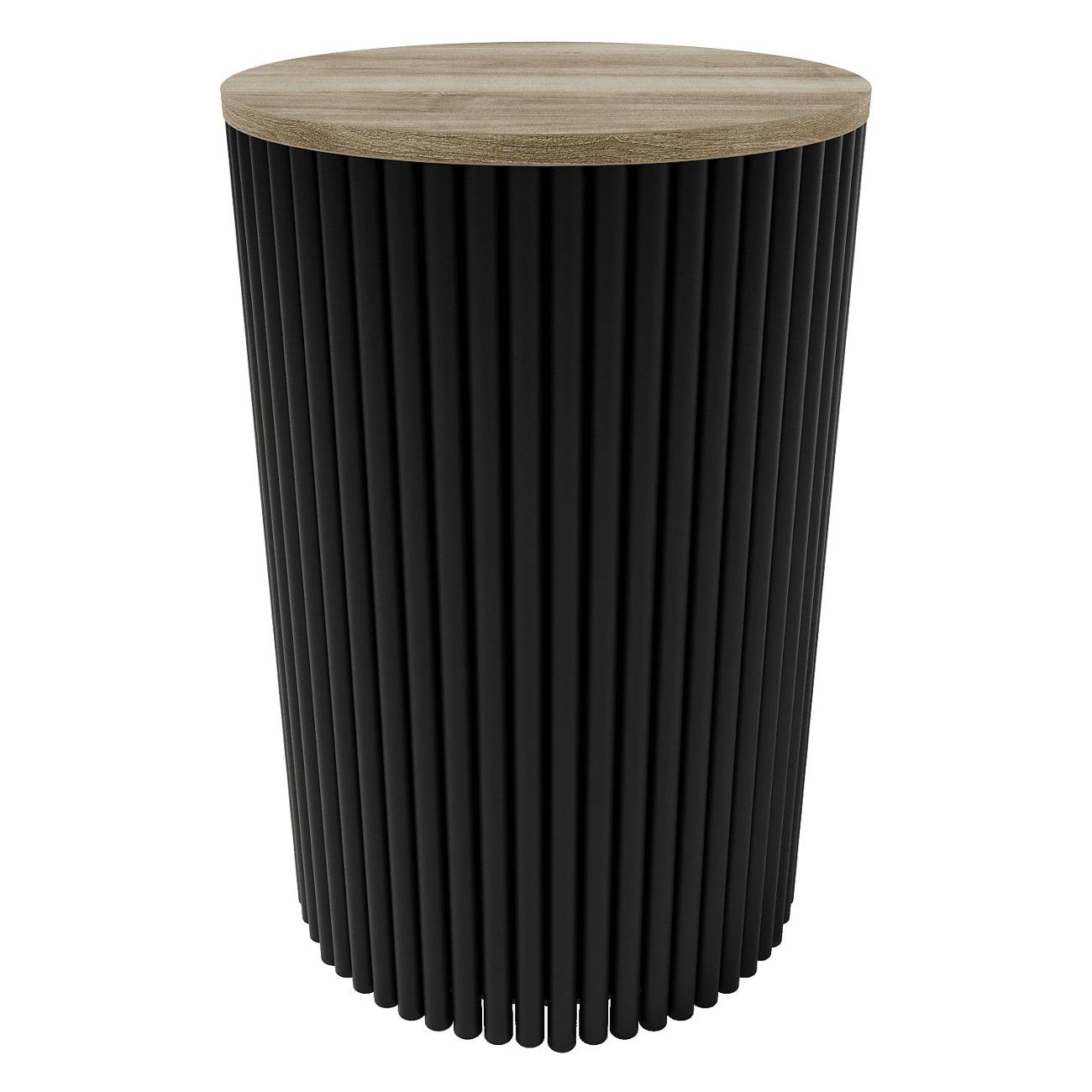 Столик журнальный GENGLASS TRUBIS Wood S GGT-03-2-1-S-40