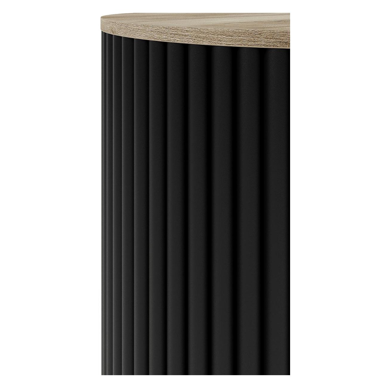 Столик журнальный GENGLASS TRUBIS Wood S GGT-03-2-1-S-40