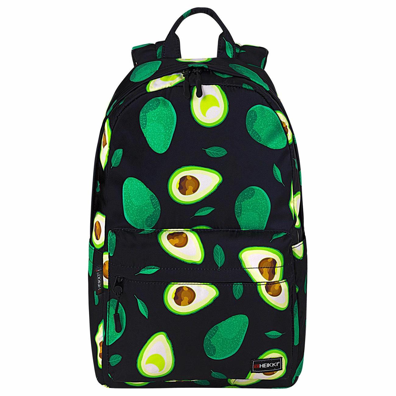 Рюкзак городской HEIKKI DREAM Авокадо 42х26х14см