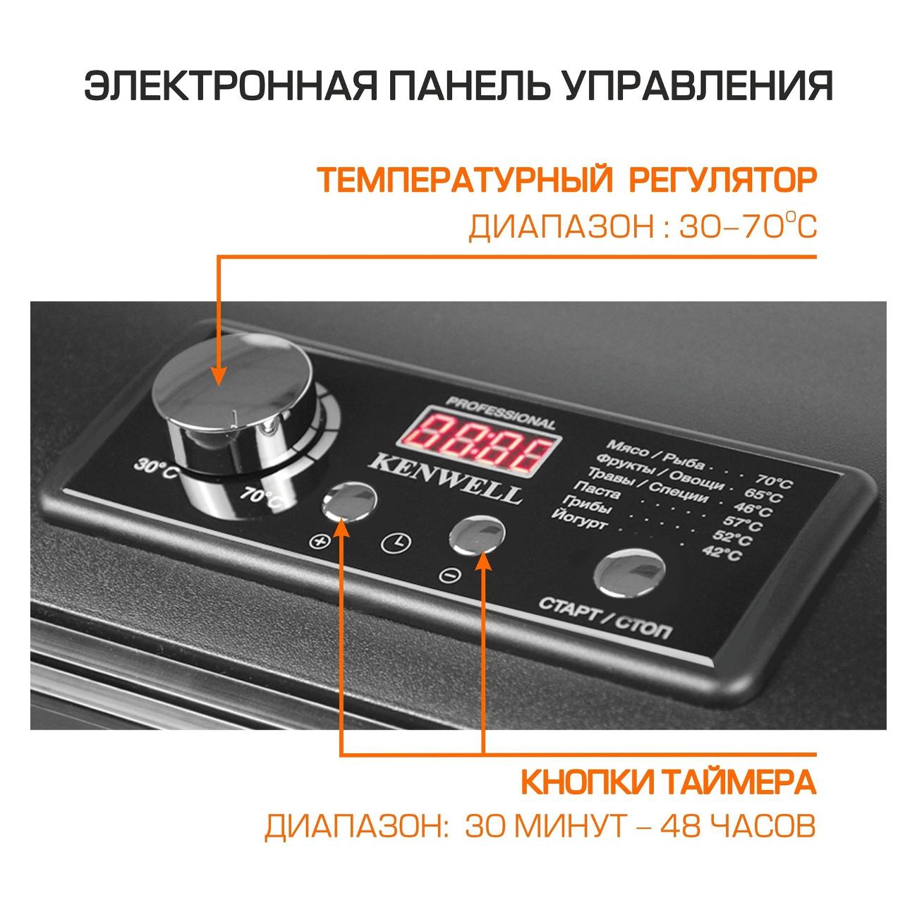 Сушка для фруктов Kenwell FD-120