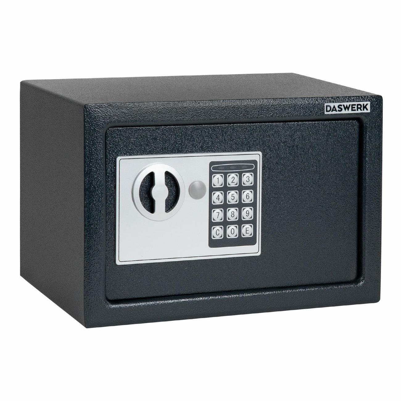 Сейф DASWERK SC-200EL эл. замок графит