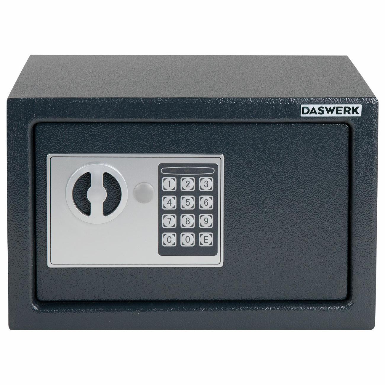 Сейф DASWERK SC-200EL эл. замок графит