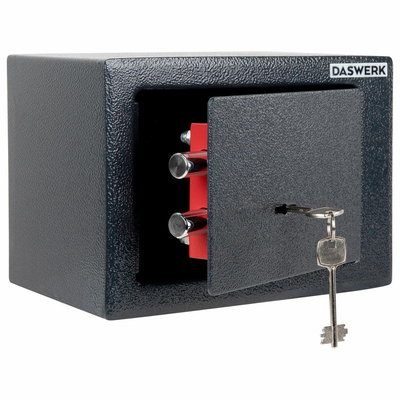 Сейф DASWERK SC-170KL ключевой замок графит