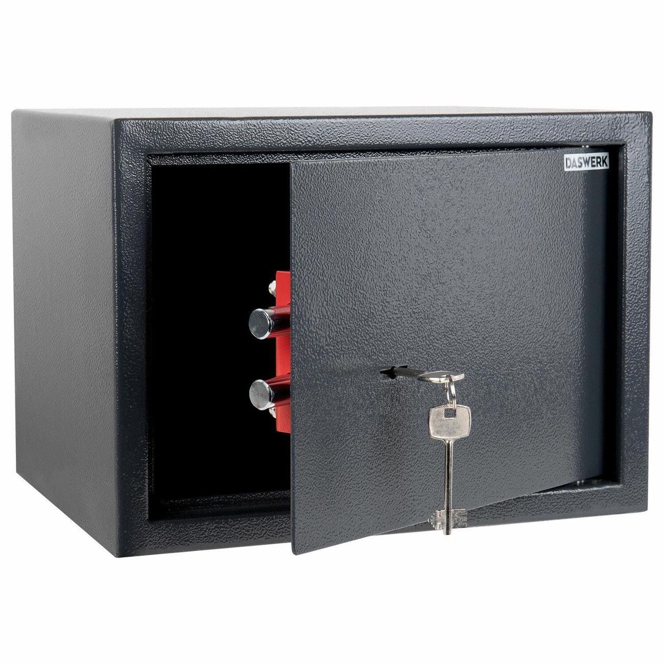 Сейф DASWERK SC-250KL ключевой замок графит